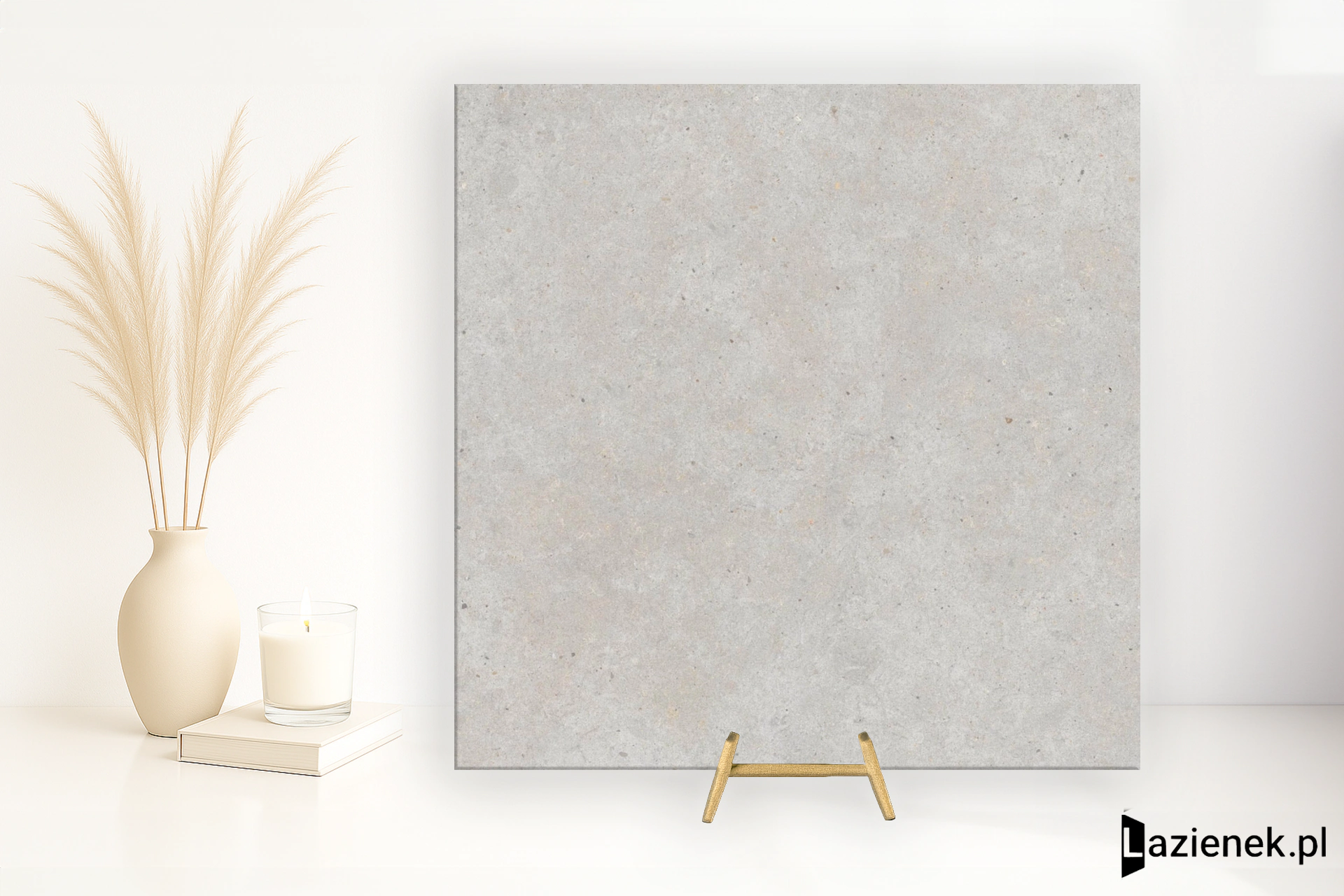 Marazzi Mystone Moon White błyszcząca 90x90 cm gr. 10 mm - płytka rektyfikowana/M6EM