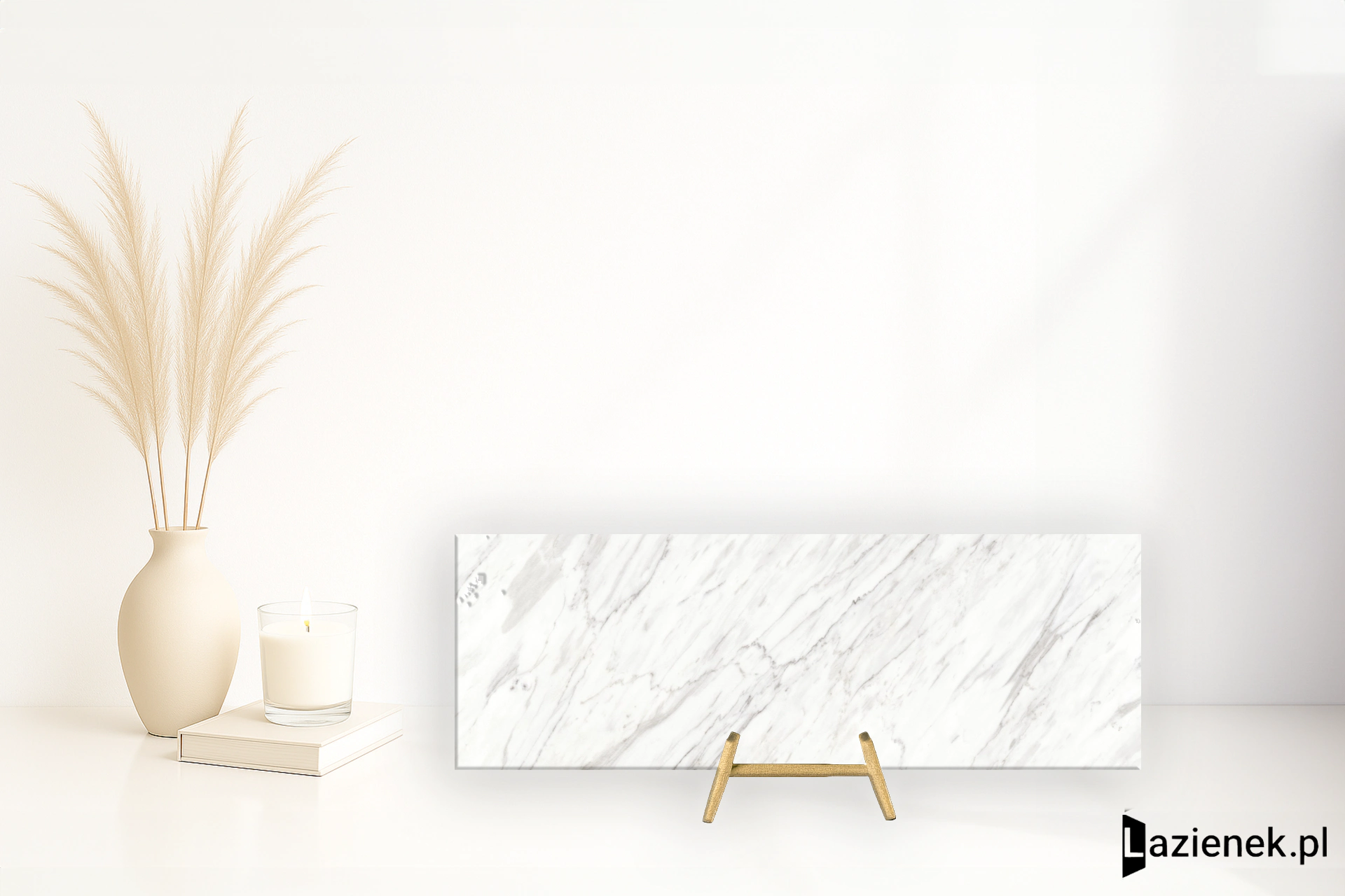 Marazzi Fabula Wall Calacatta wzmocniona siatką 33x100 cm gr. 10 mm - płytka rektyfikowana/MN30