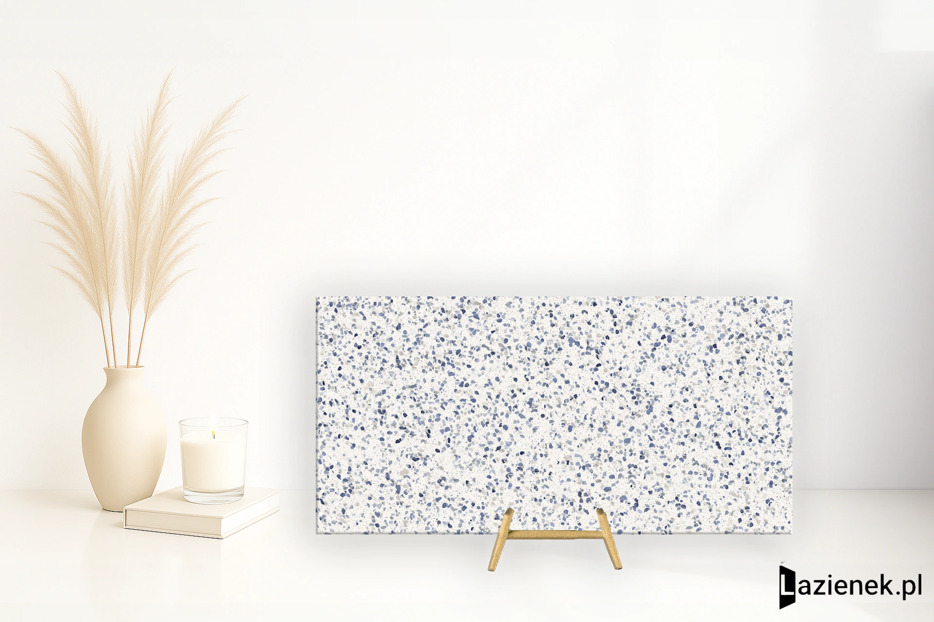 Marazzi Frammento Macro Azzurro strukturalna 60x120 cm gr. 9 mm - płytka rektyfikowana/MN13