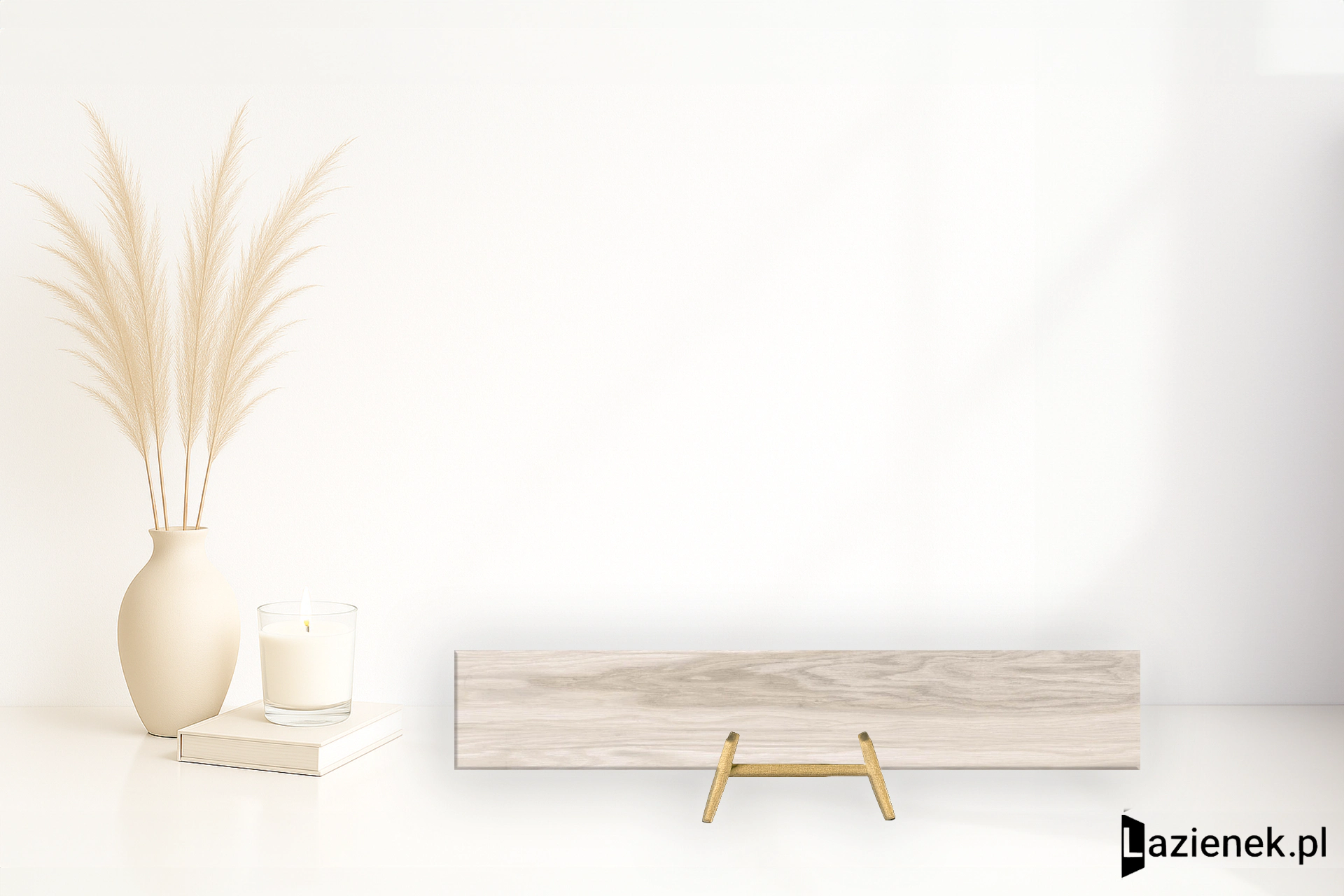 Marazzi Treverkmore Almond antyspoślizgowa 20x120 cm gr. 9 mm - płytka rektyfikowana / MMZH