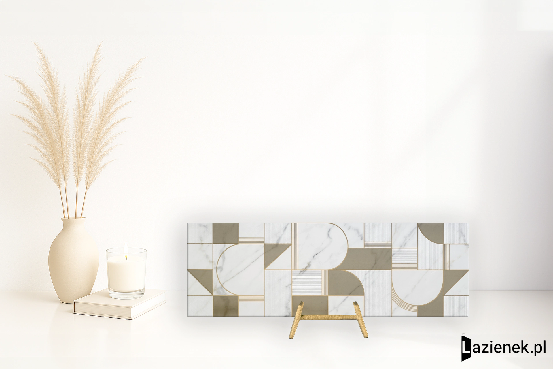 Marazzi Allmarble Wall Golden White strukturalna 40x120 cm gr. 6 mm - płytka nierektyfikowana/M8T5