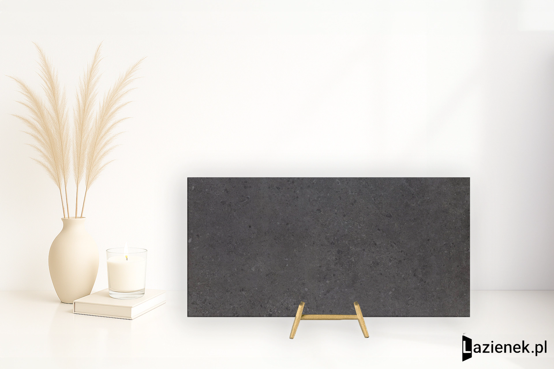 Marazzi Mystone Gris Fleury Nero strukturalna 60x120 cm gr. 10 mm - płytka rektyfikowana/MLH2