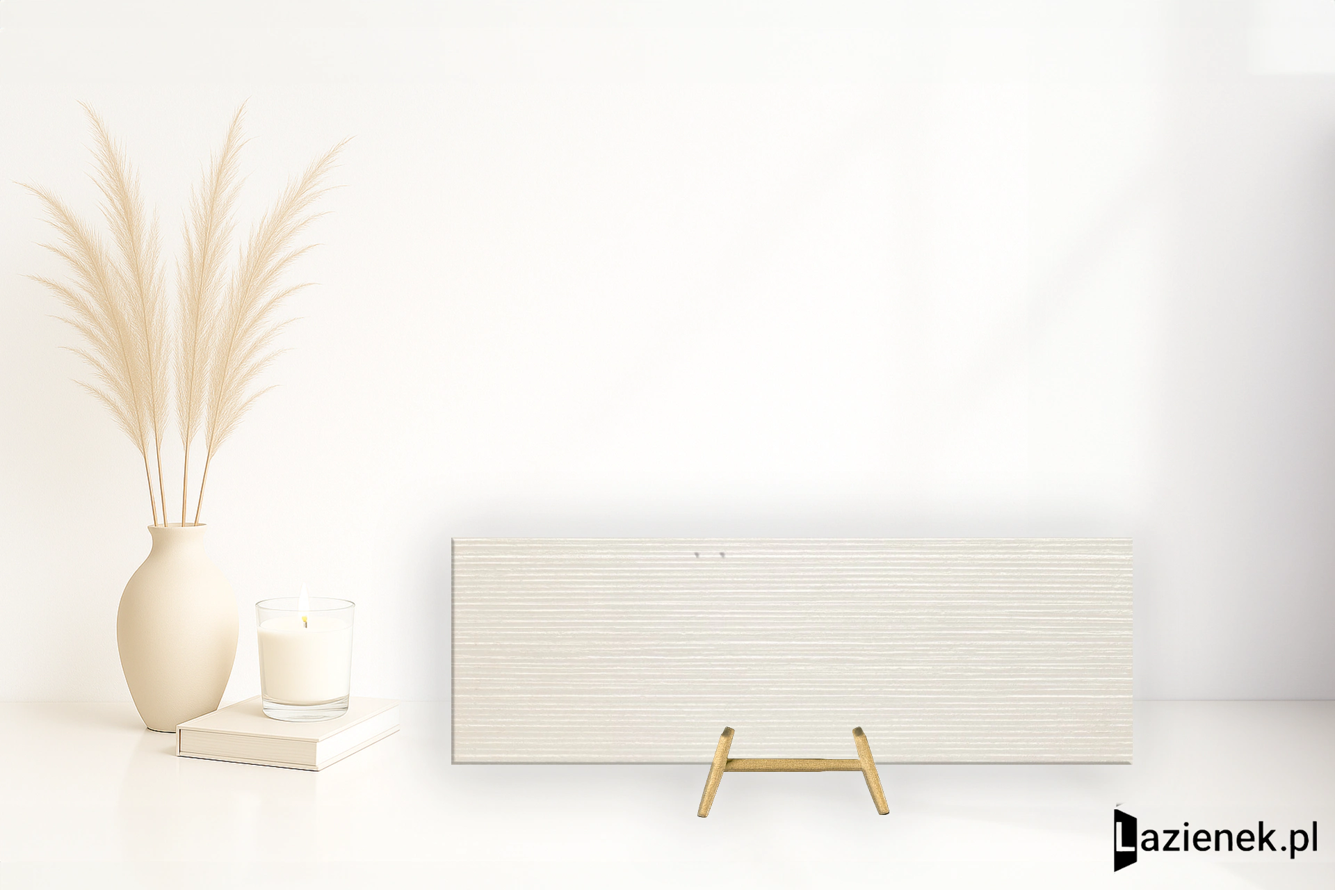 Marazzi Materika Off White strukturalna 40x120 cm gr. 8 mm - płytka rektyfikowana/MMN5