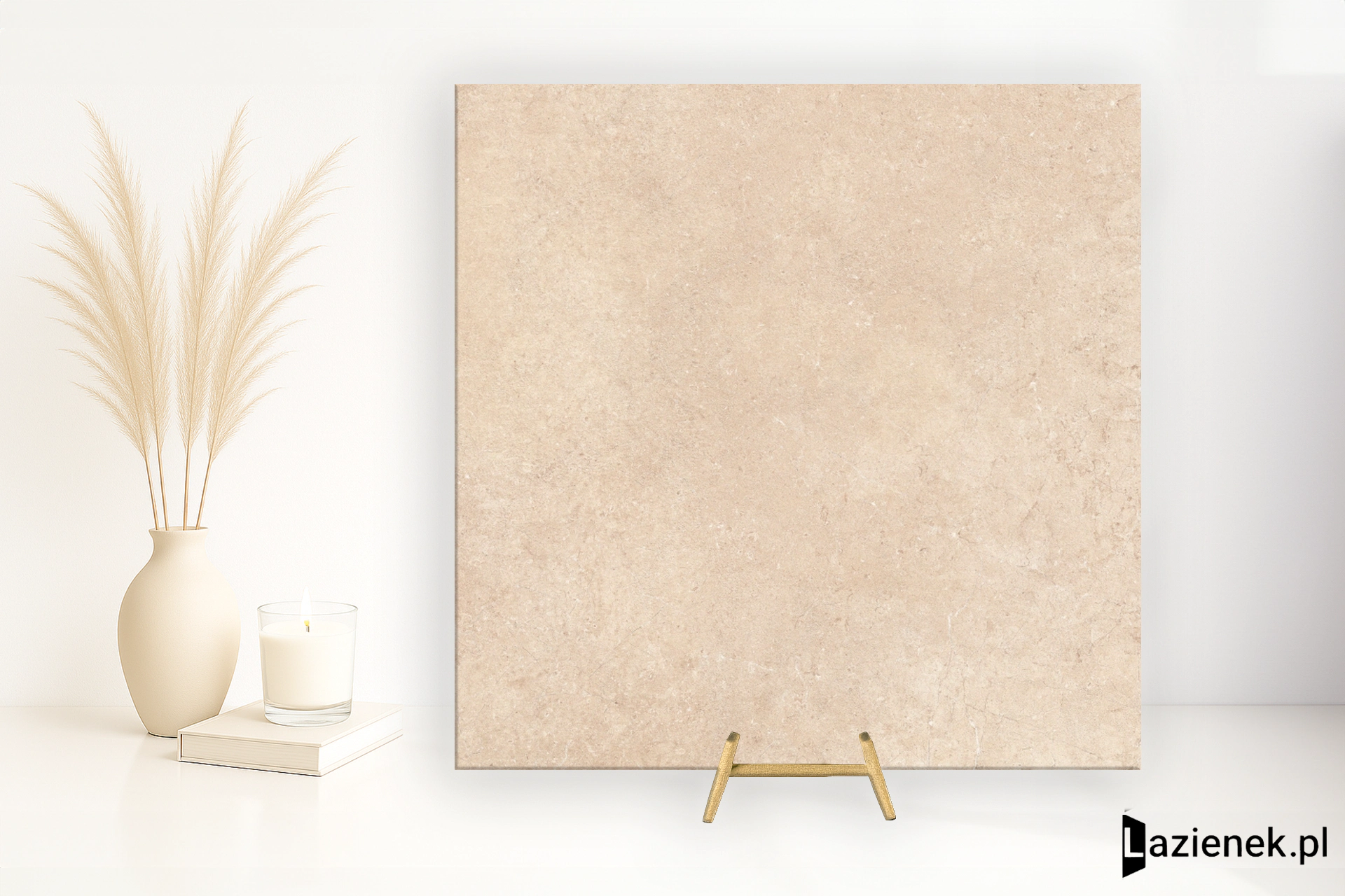 Marazzi Mystone Limestone Sand strukturalna 120x120 cm gr. 6 mm - płytka rektyfikowana/M9HC