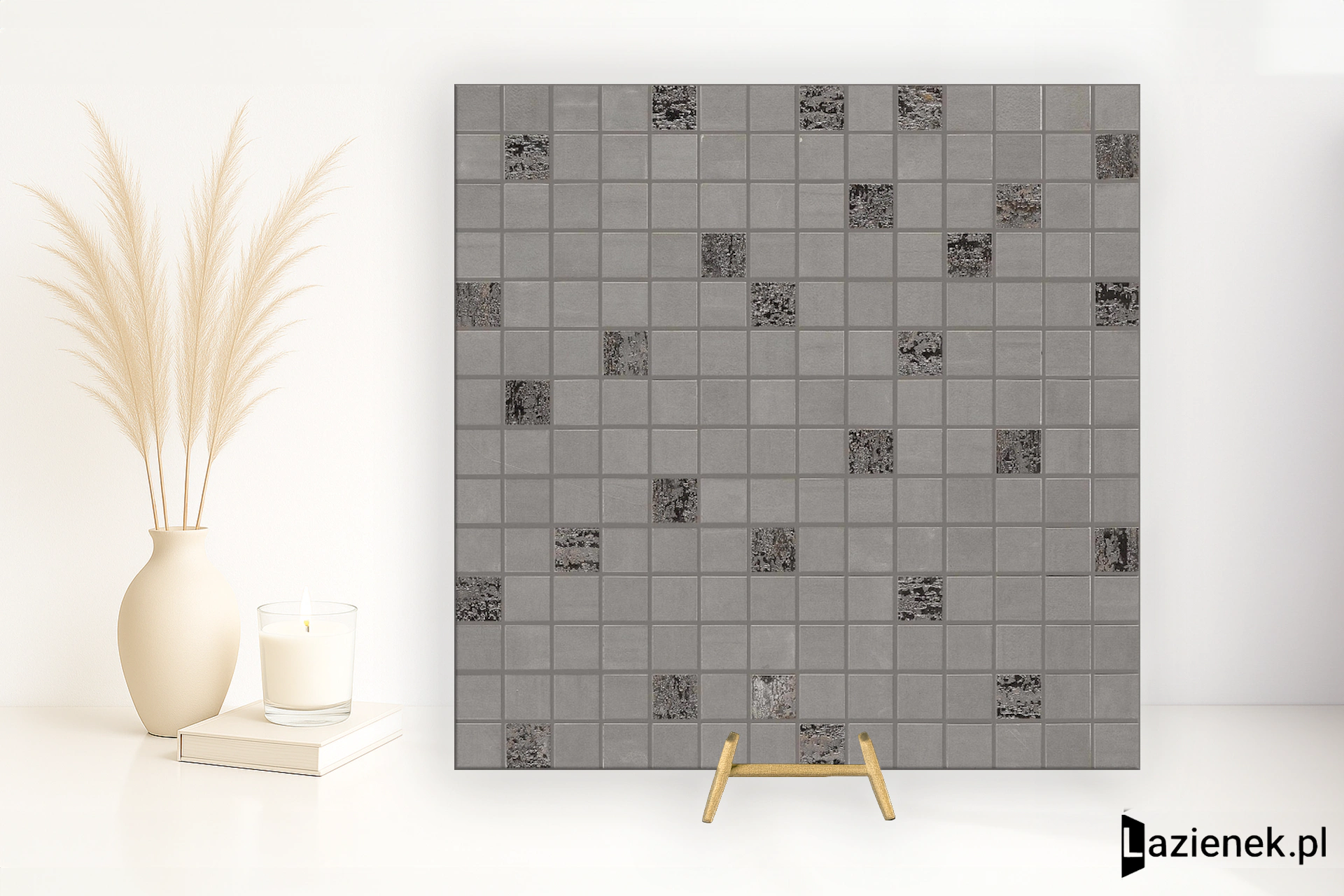 Marazzi Materika Antracite strukturalna 40x40 cm gr. 6 mm - płytka nierektyfikowana/MMQZ