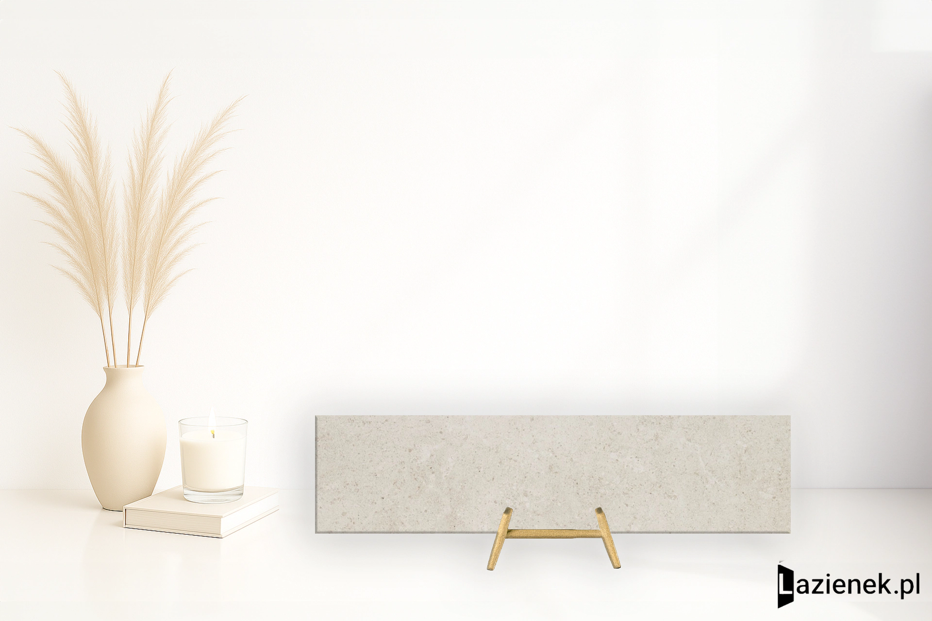 Marazzi Mystone Gris Fleury Bianco strukturalna 30x120 cm gr. 10 mm - płytka rektyfikowana/MLH3