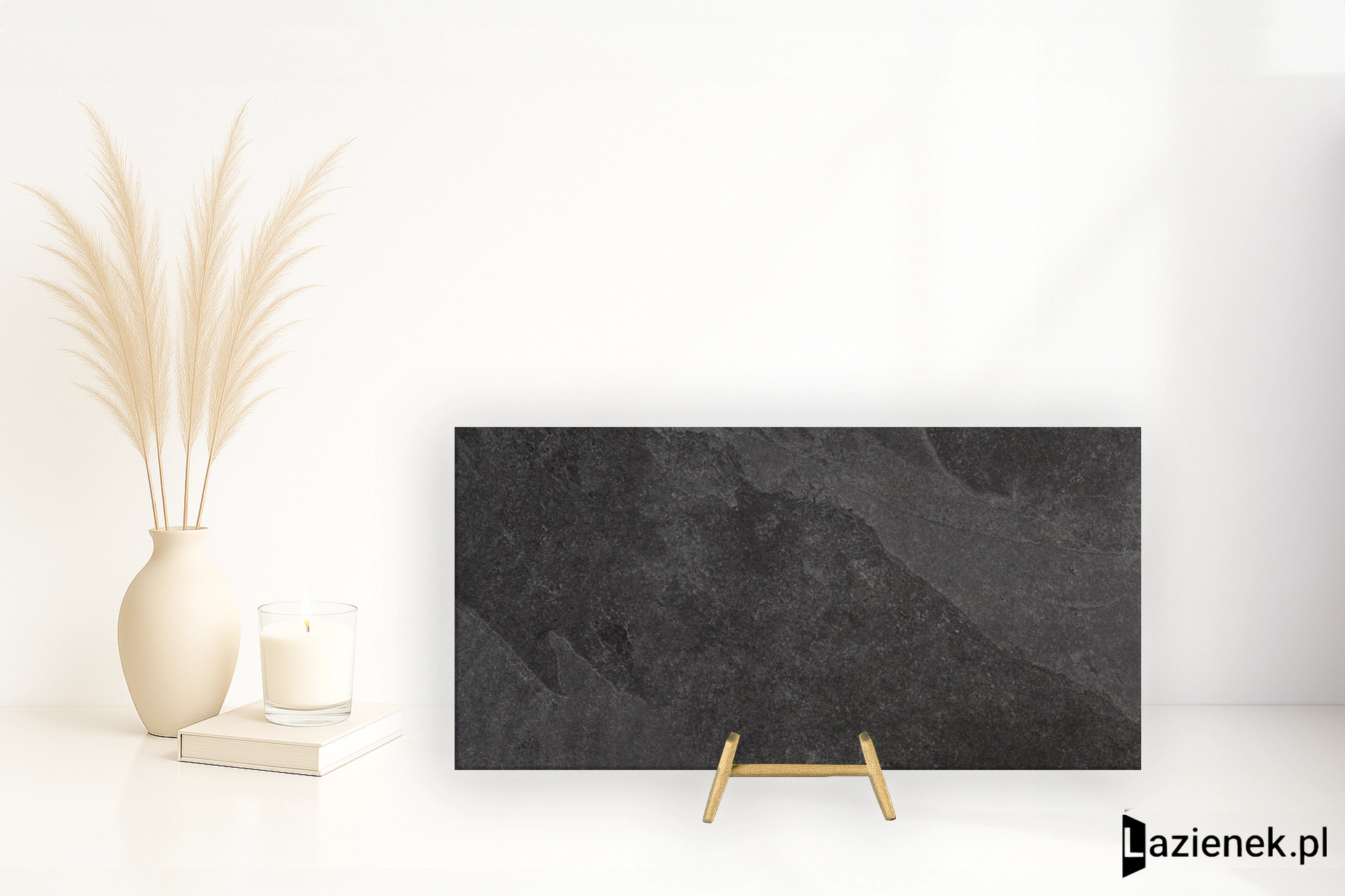 Marazzi Mystone Ardesia Antracite strukturalna 30x60 cm gr. 10 mm - płytka rektyfikowana/M057