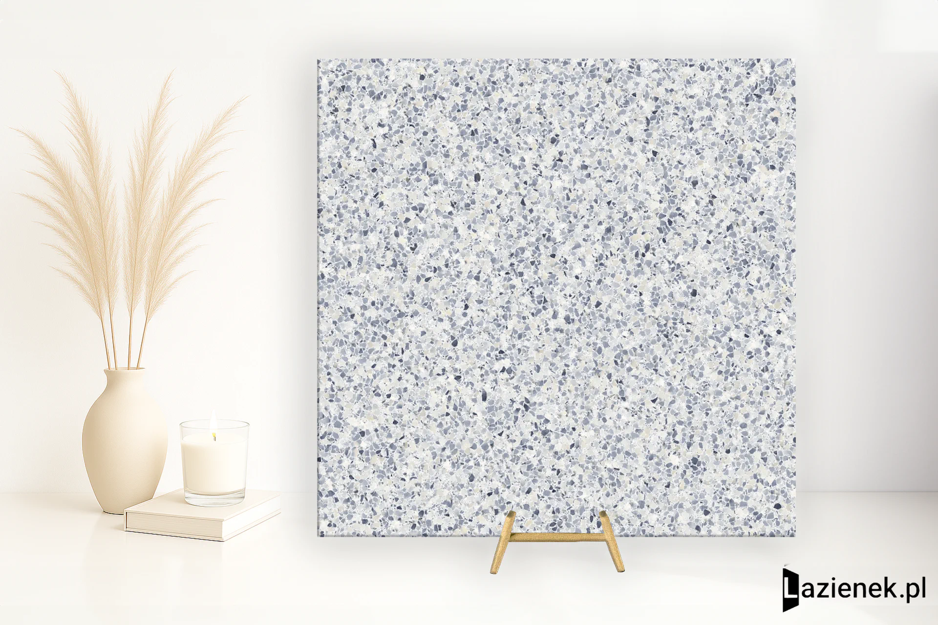 Marazzi Frammento Micro Azzurro strukturalna 60x60 cm gr. 9 mm - płytka rektyfikowana/MN1M