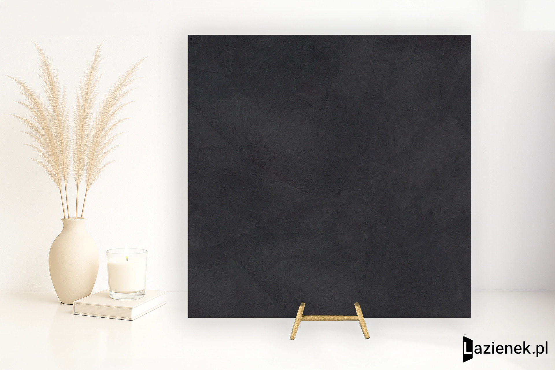 Marazzi Block Black strukturalna 90x90 cm gr. 10 mm - płytka rektyfikowana/MM5E