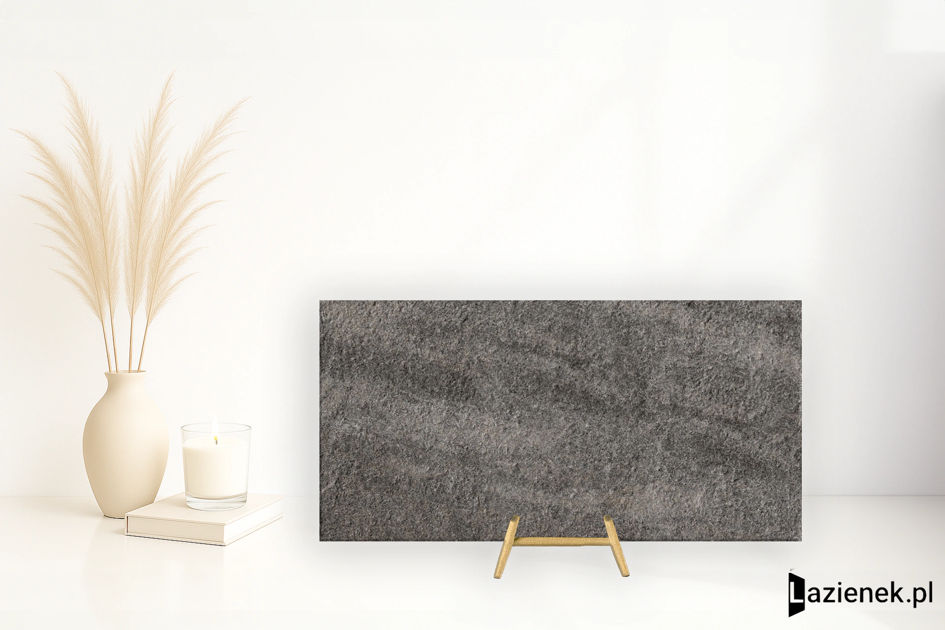 Marazzi Rocking Anthracite struktura 30x60 cm gr. 10 mm - płytka rektyfikowana / M16Z