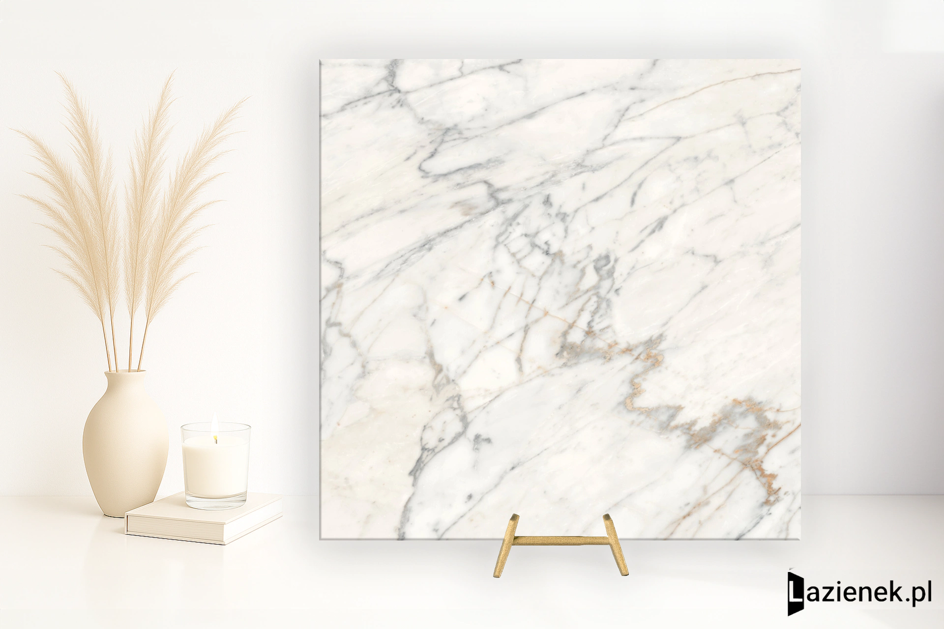 Marazzi Allmarble Golden White satynowa 120x120 cm gr. 10 mm - płytka rektyfikowana/MQ20