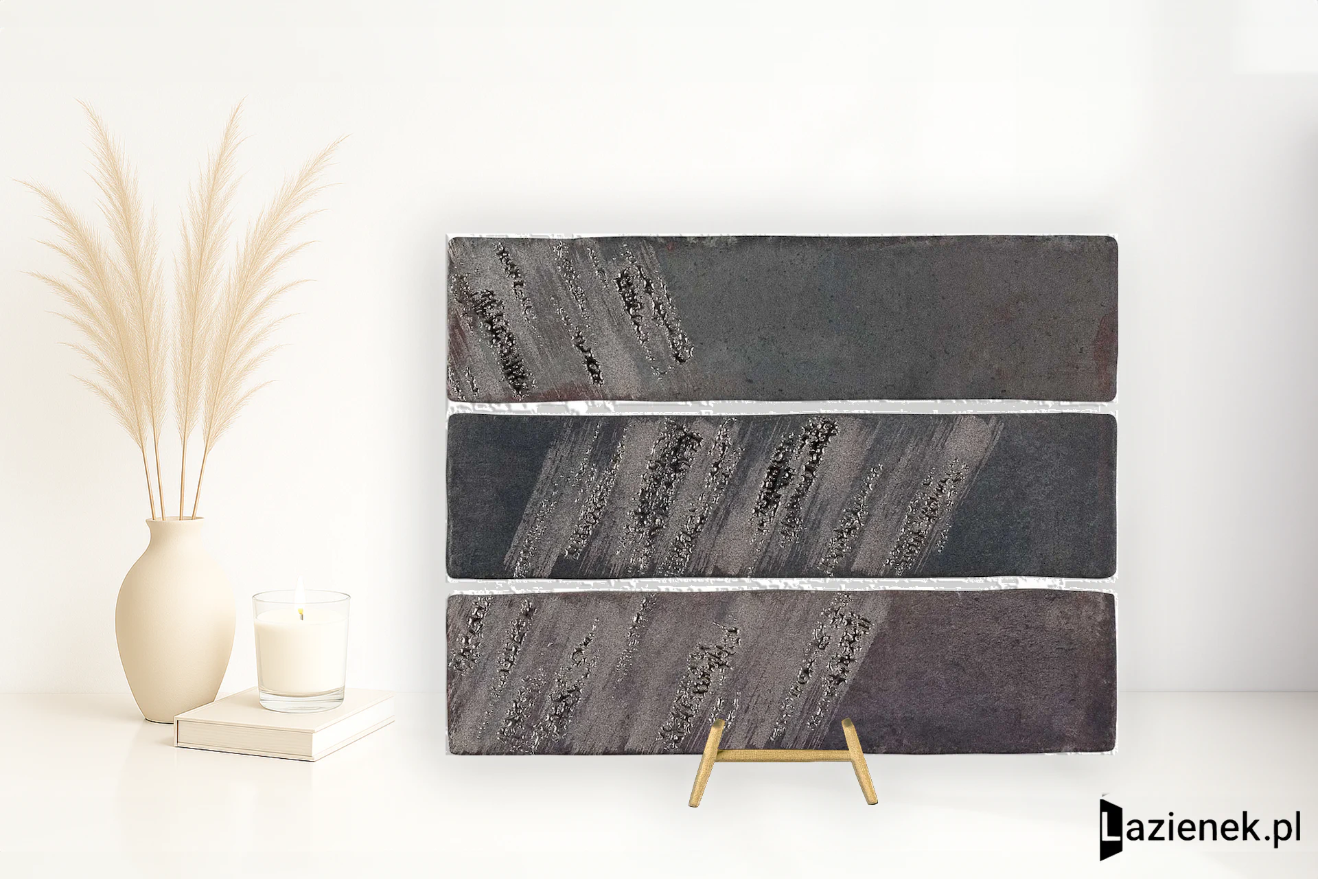 Marazzi Terramix Nero mat 7x28 cm gr. 9 mm - płytka nierektyfikowana / MMRF