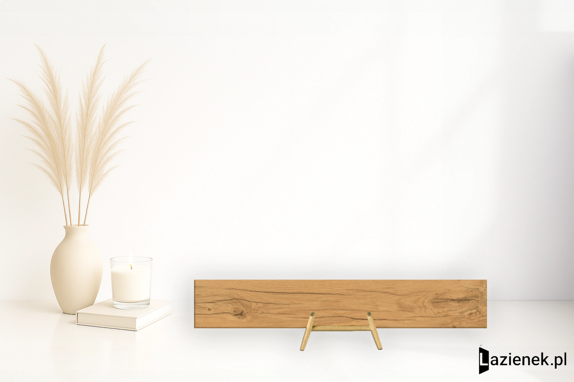 Marazzi Alba Roble błyszcząca 20x120 cm gr. 9 mm - płytka rektyfikowana/M99A