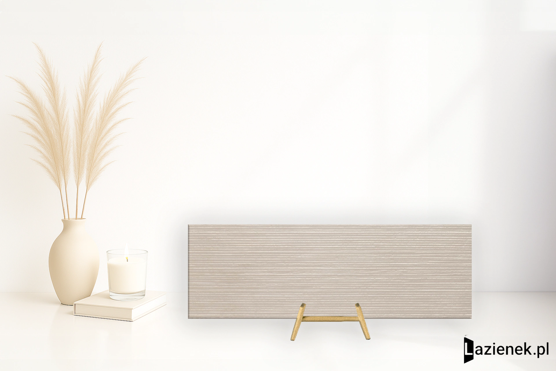 Marazzi Materika Beige strukturalna 40x120 cm gr. 8 mm - płytka rektyfikowana/MMN6