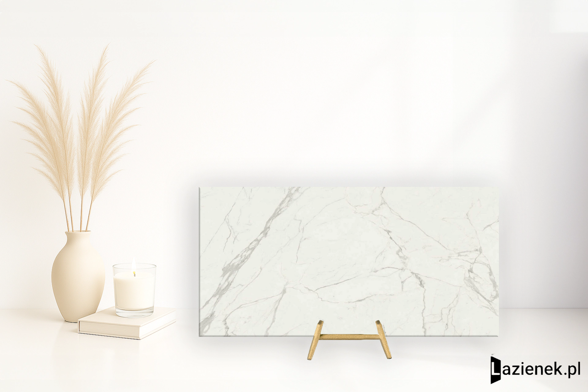 Marazzi Grande Marble Look Statuario B satynowa 160x320 cm gr. 6 mm - płytka rektyfikowana/M10F