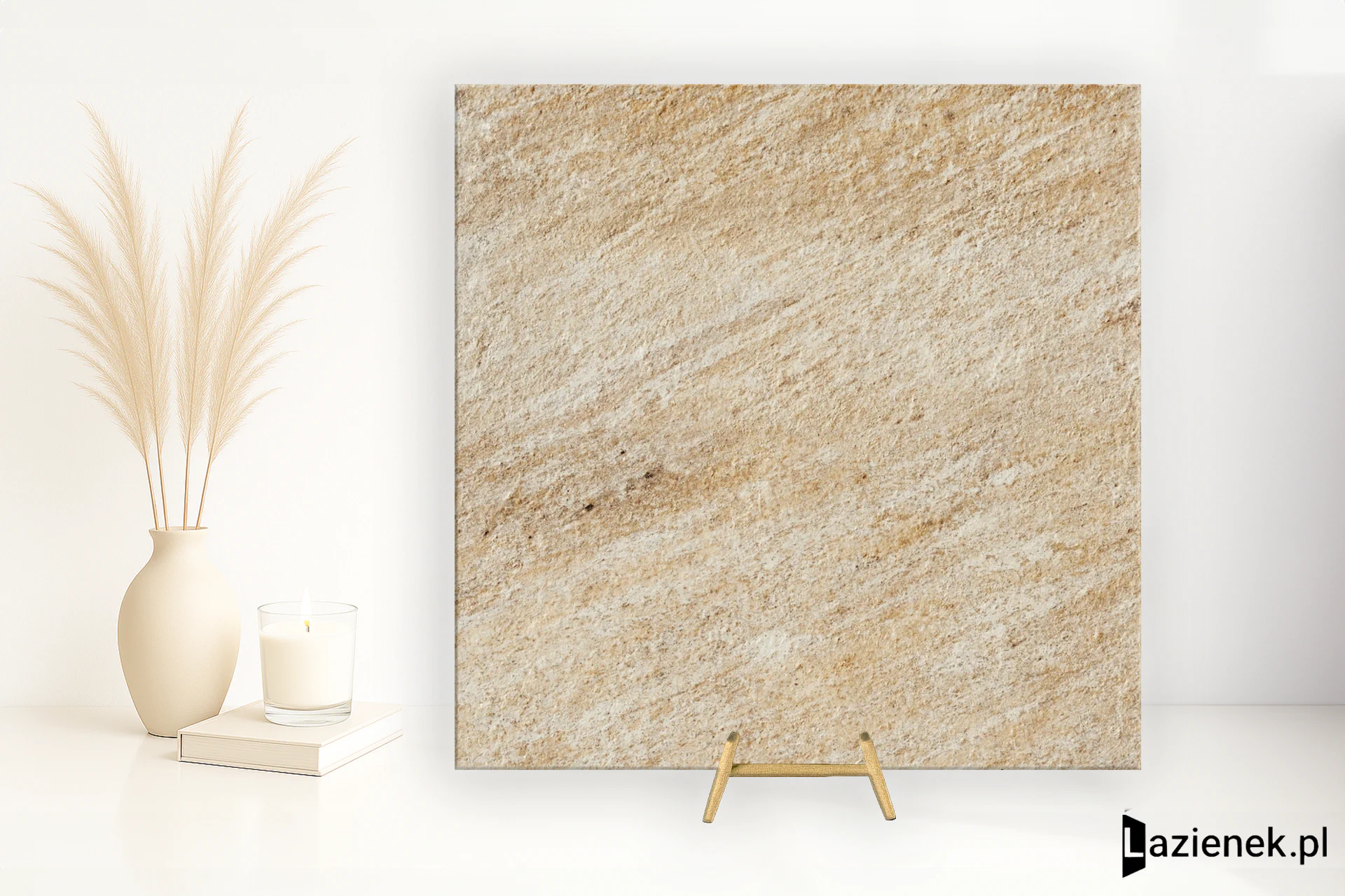 Marazzi Rocking Beige struktura 60x60 cm gr. 20 mm - płytka rektyfikowana / M18X
