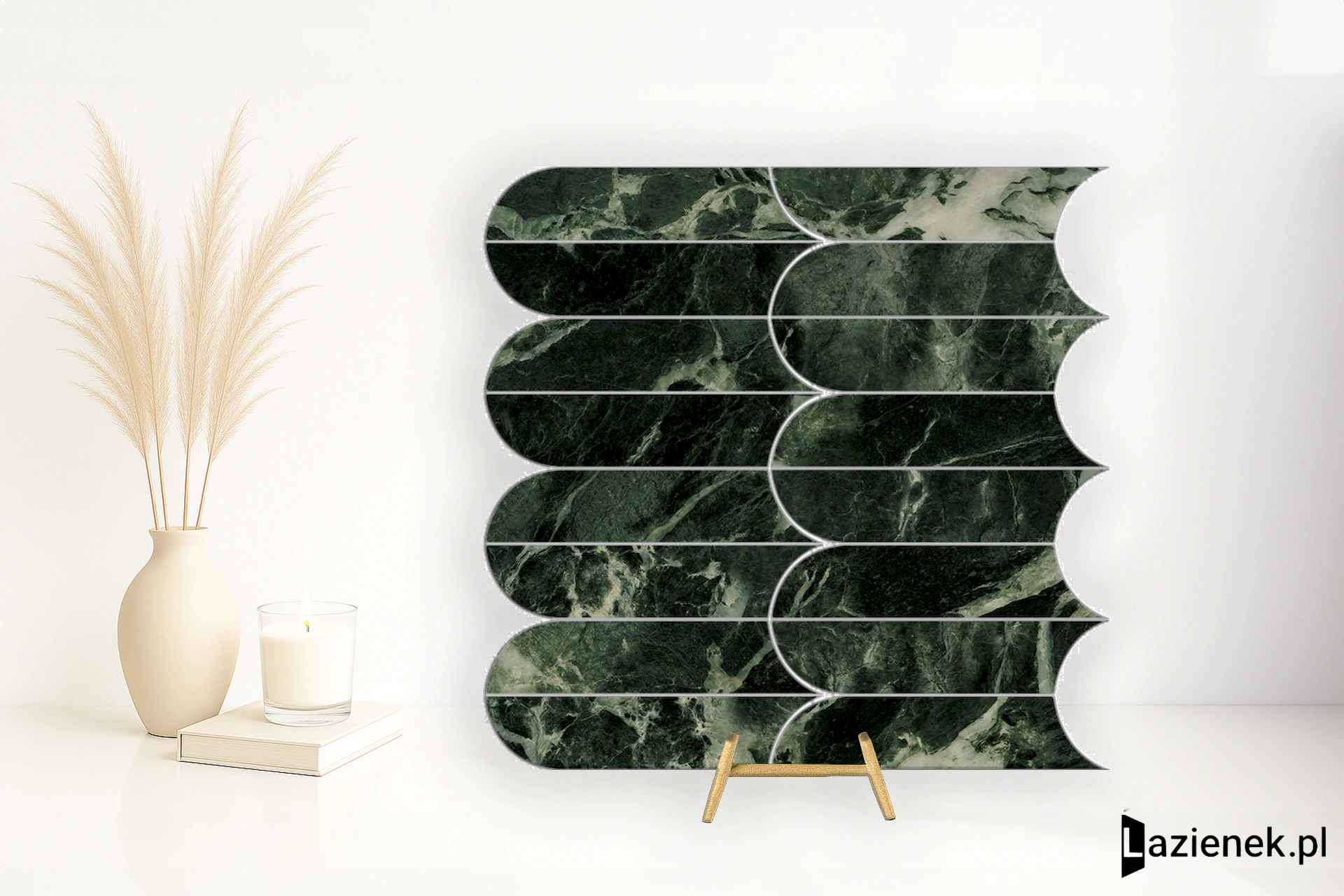 Marazzi Allmarble Verde Aver satynowa 29.8x29.8 cm gr. 10 mm - płytka nierektyfikowana/M9PF