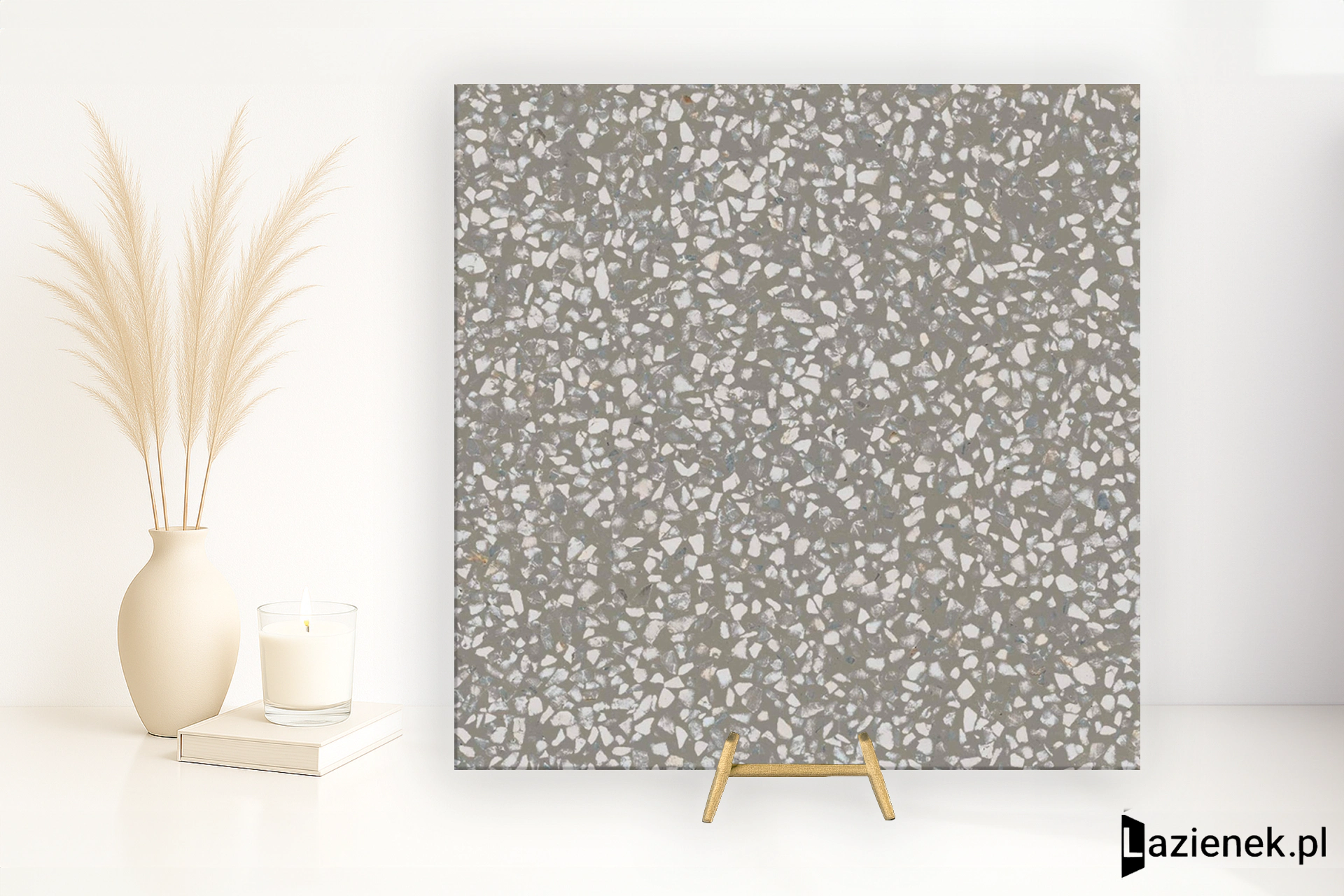 Marazzi D_Segni Scaglie Antracite strukturalna 20x20 cm gr. 10 mm - płytka nierektyfikowana/M1KZ