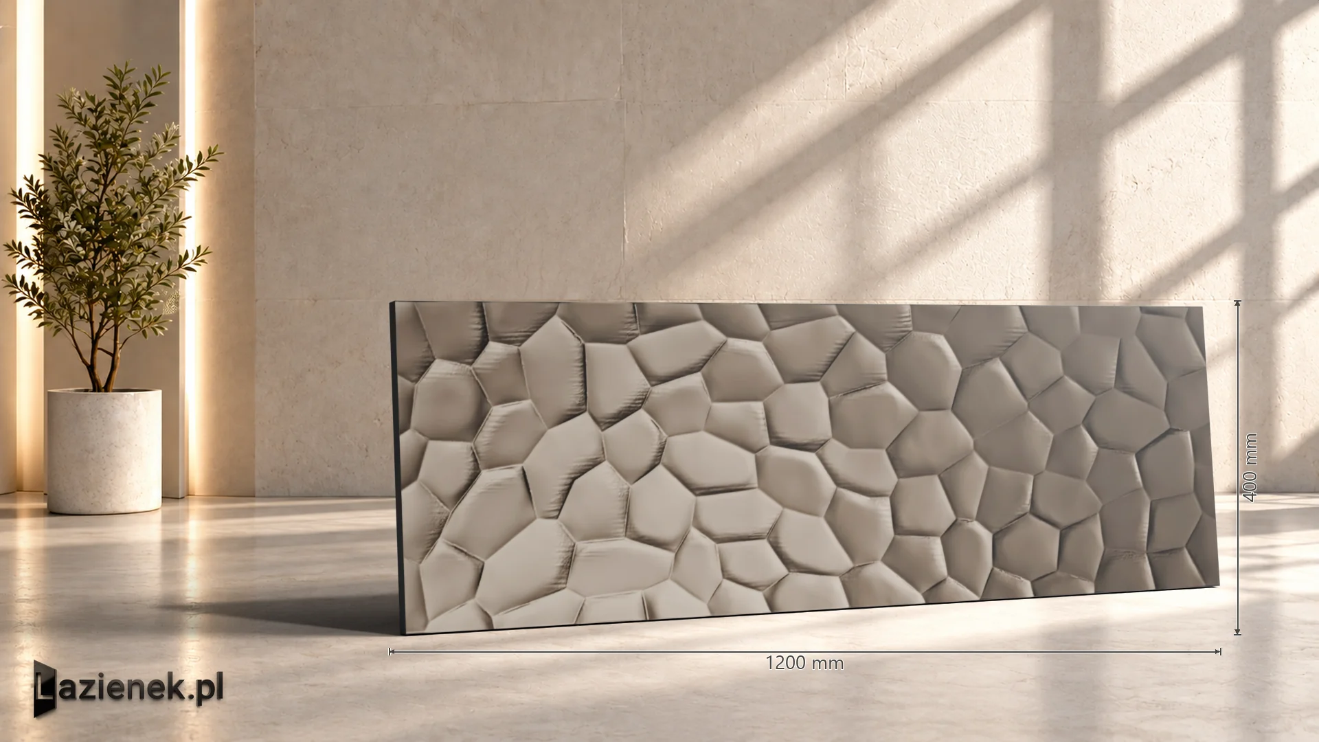Marazzi Essenziale Metal strukturalna 40x120 cm gr. 8 mm - płytka rektyfikowana/M09S