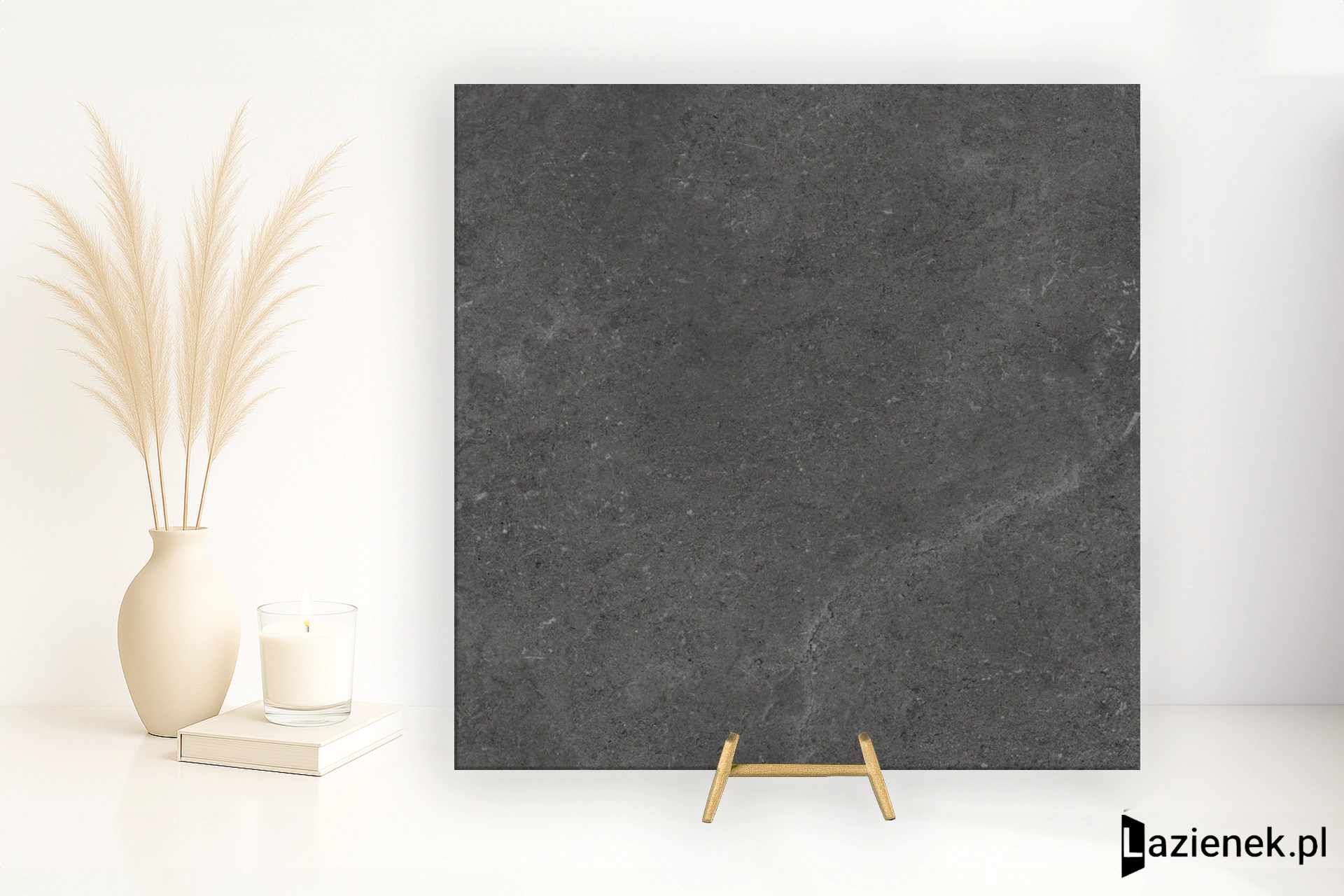 Marazzi Stream Anthracite mat 75x75 cm gr. 10 mm - płytka rektyfikowana / M9RV
