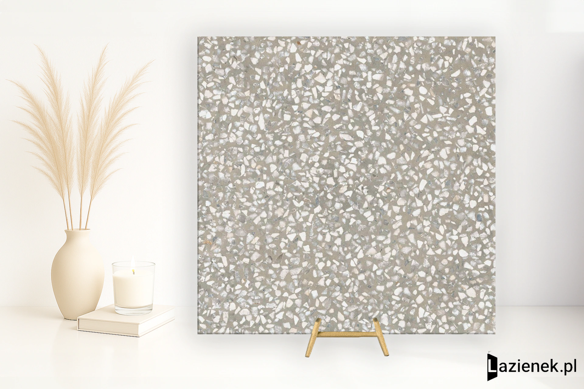 Marazzi D_Segni Scaglie Grey strukturalna 20x20 cm gr. 10 mm - płytka nierektyfikowana/M1L0