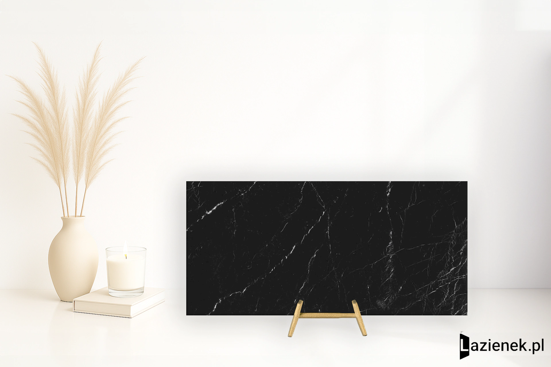 Marazzi Grande Marble Look Elegant Black satynowa 120x278 cm gr. 6 mm - płytka rektyfikowana/M71P