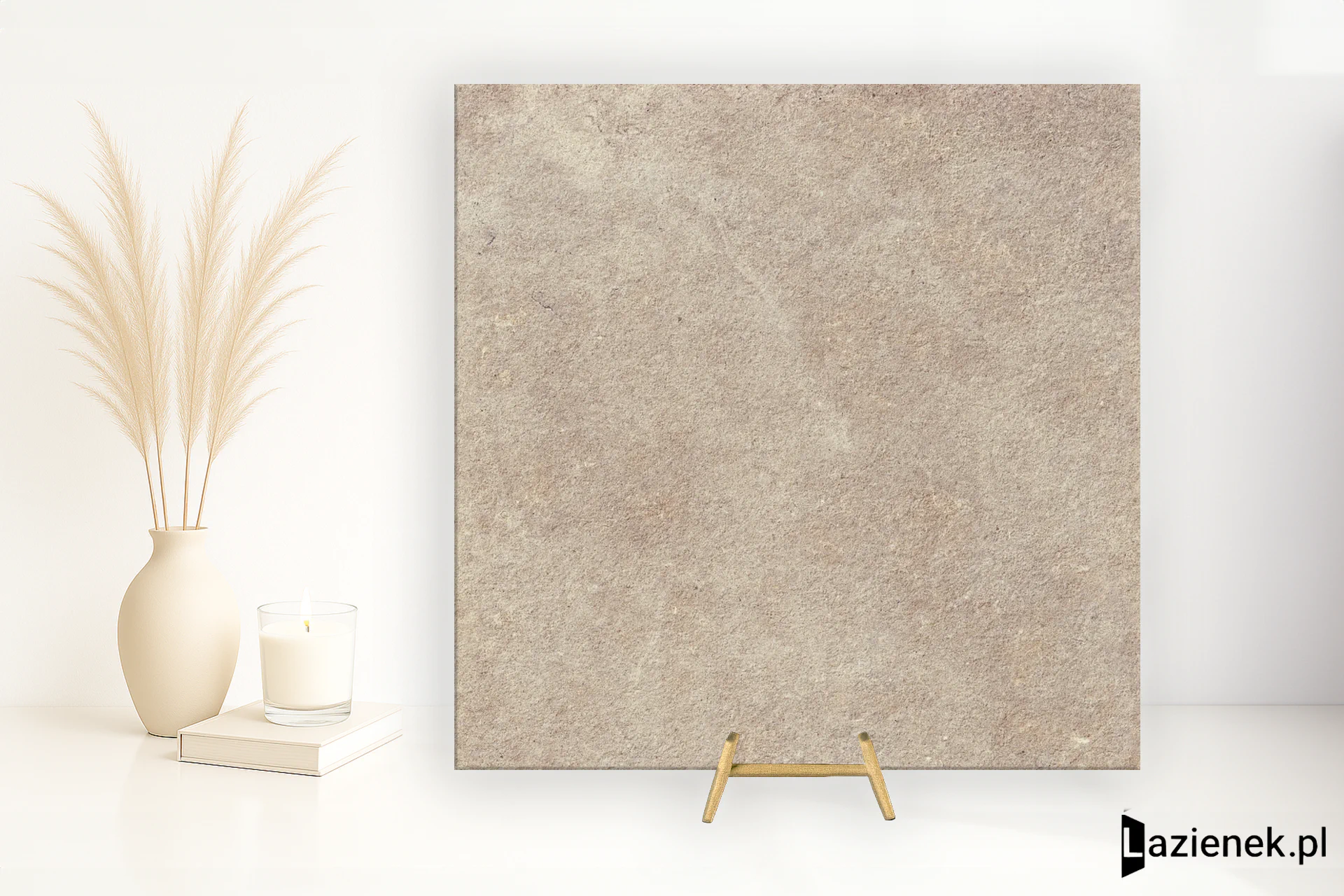 Marazzi Mystone Silverstone Beige błyszcząca 60x60 cm gr. 20 mm - płytka rektyfikowana/MLD2