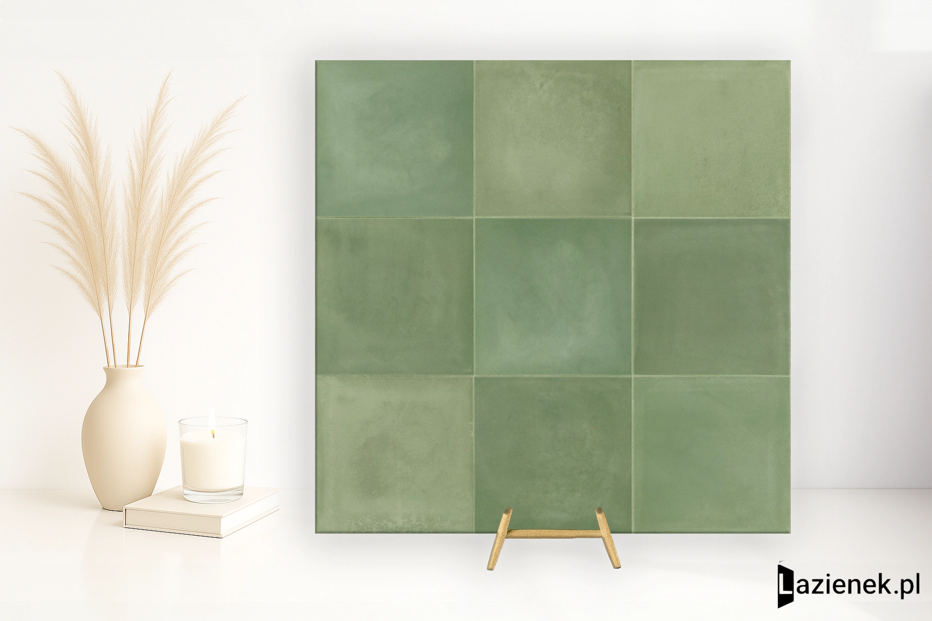 Marazzi D_Segni Blend Verde strukturalna 20x20 cm gr. 10 mm - płytka nierektyfikowana/M5ZS