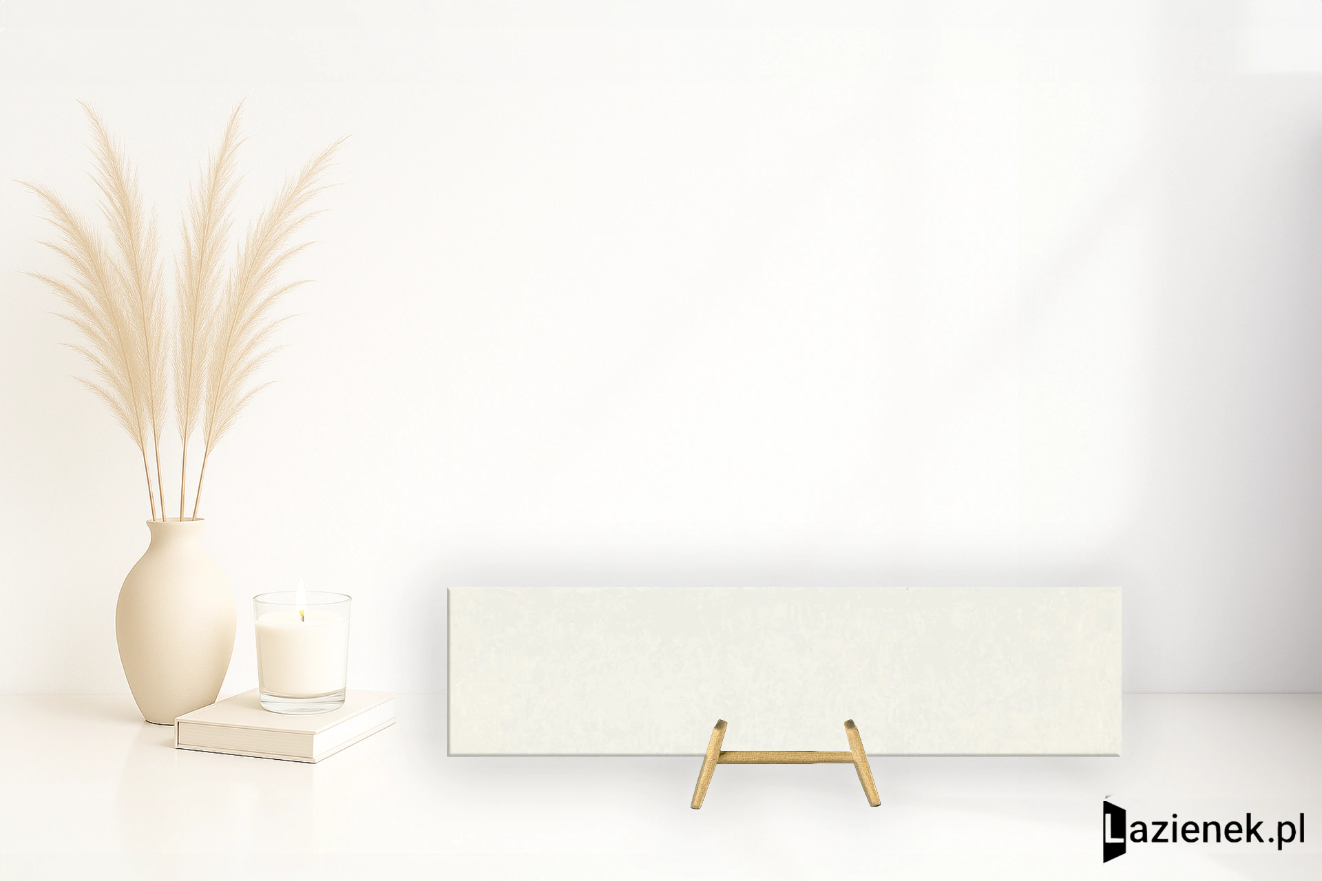 Marazzi Sistemn Bianco Puro mat 15x60 cm gr. 11 mm - płytka rektyfikowana / M9Z0