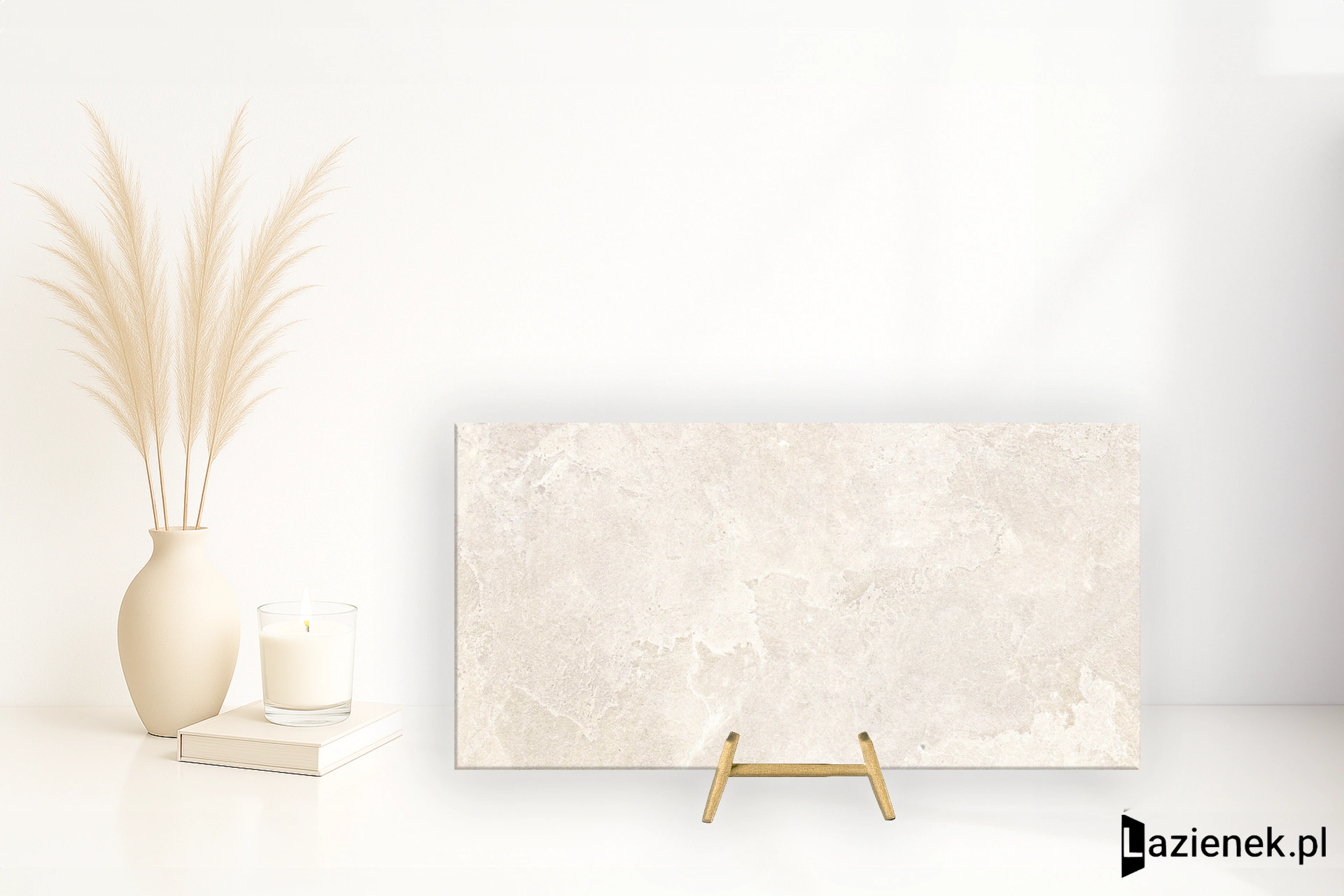 Marazzi Mystone Pietra Ligure Bianco strukturalna 75x150 cm gr. 9 mm - płytka rektyfikowana/MPKF