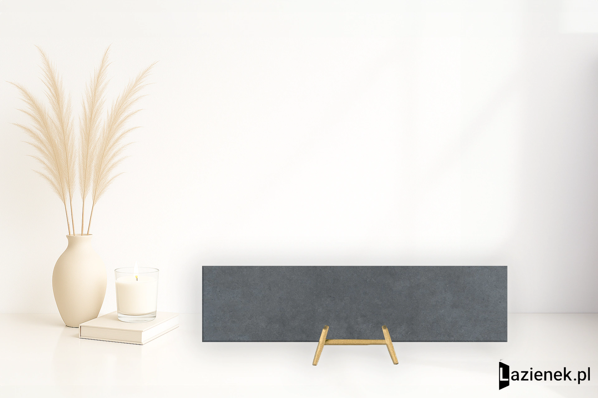 Marazzi Mystone Silverstone Antracite strukturalna 30x120 cm gr. 10 mm - płytka rektyfikowana/MLSL