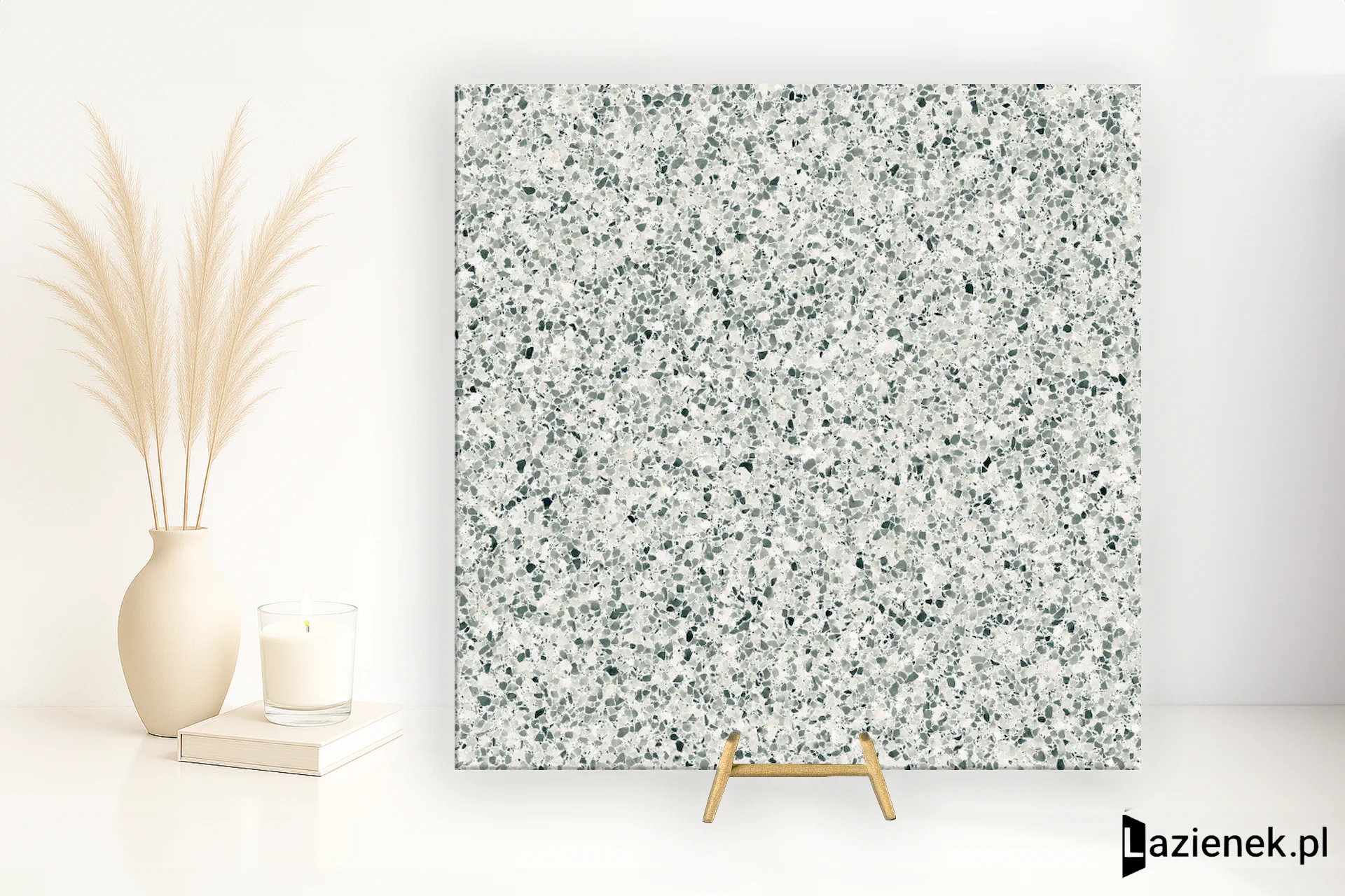 Marazzi Frammento Micro Verde strukturalna 60x60 cm gr. 9 mm - płytka rektyfikowana/MN1Q