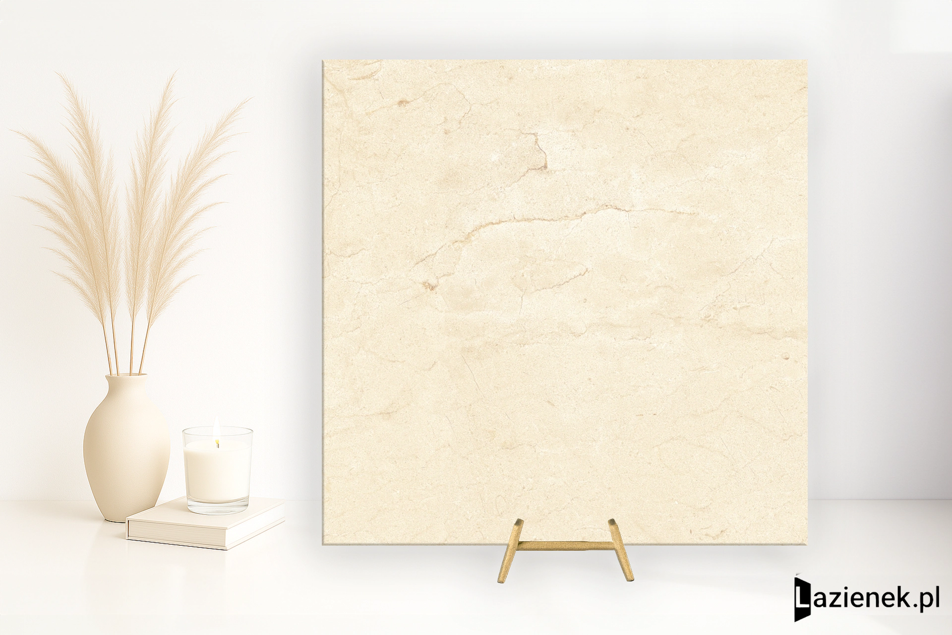 Marazzi Allmarble Crema Marfil strukturalna 60x60 cm gr. 10 mm - płytka rektyfikowana/MELS