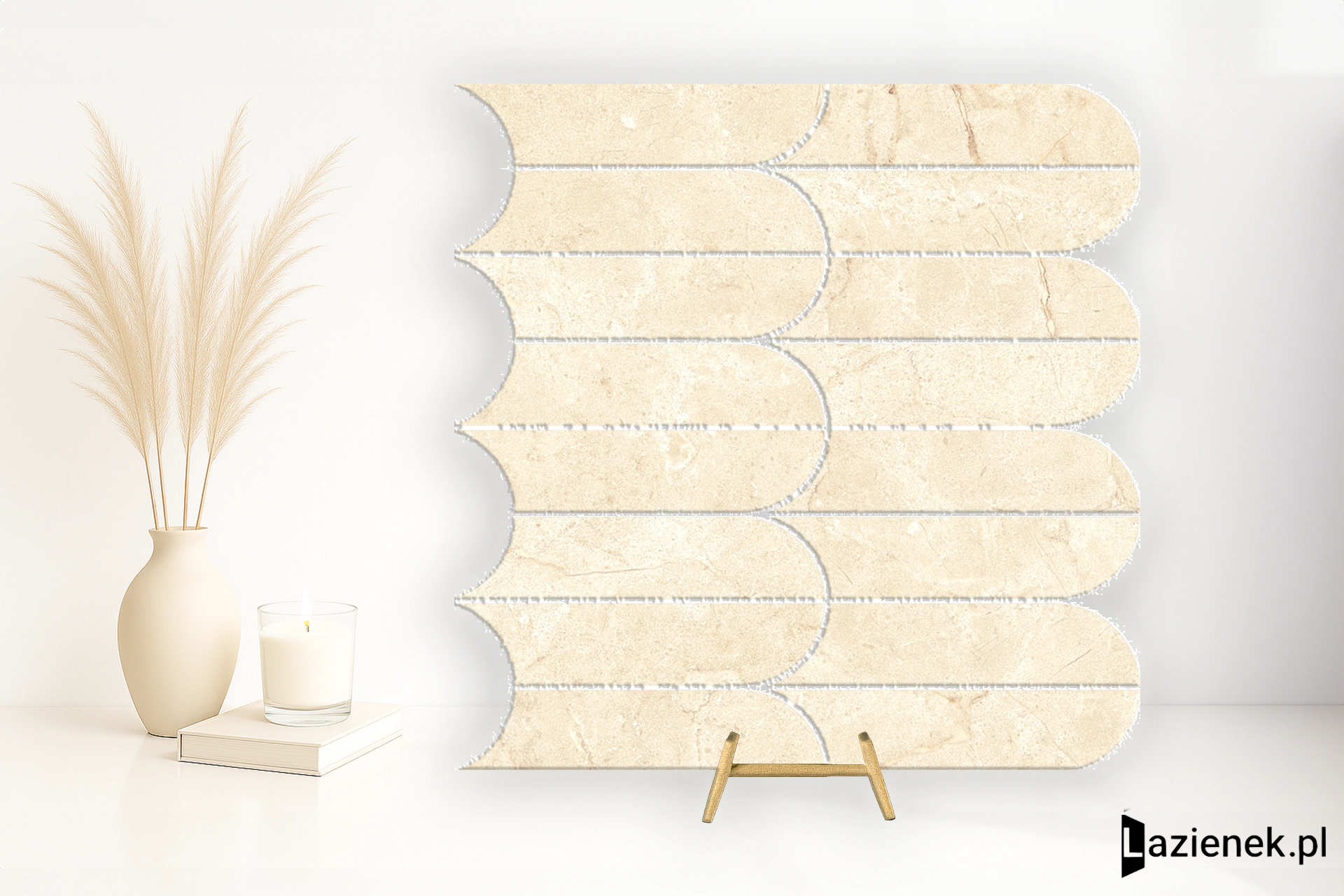 Marazzi Allmarble Crema Marfil satynowa 29.8x29.8 cm gr. 10 mm - płytka nierektyfikowana/MEZP