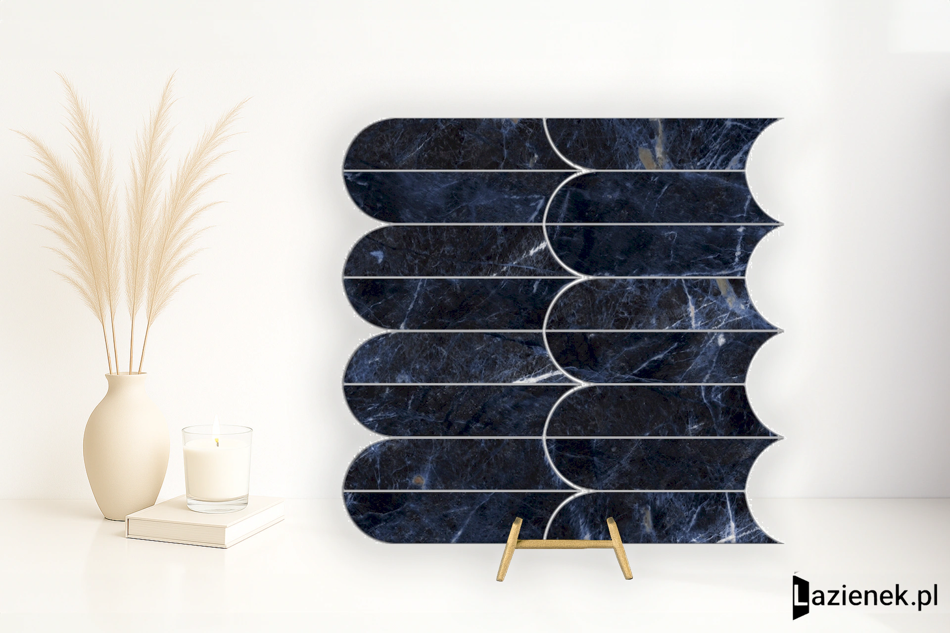 Marazzi Allmarble Sodalite Blu satynowa 29.8x29.8 cm gr. 10 mm - płytka nierektyfikowana/M9PE