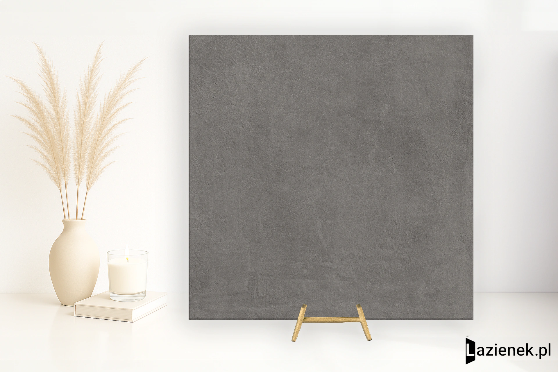 Marazzi Cementum Lead błyszcząca 60x60 cm gr. 20 mm - płytka rektyfikowana/MPMS