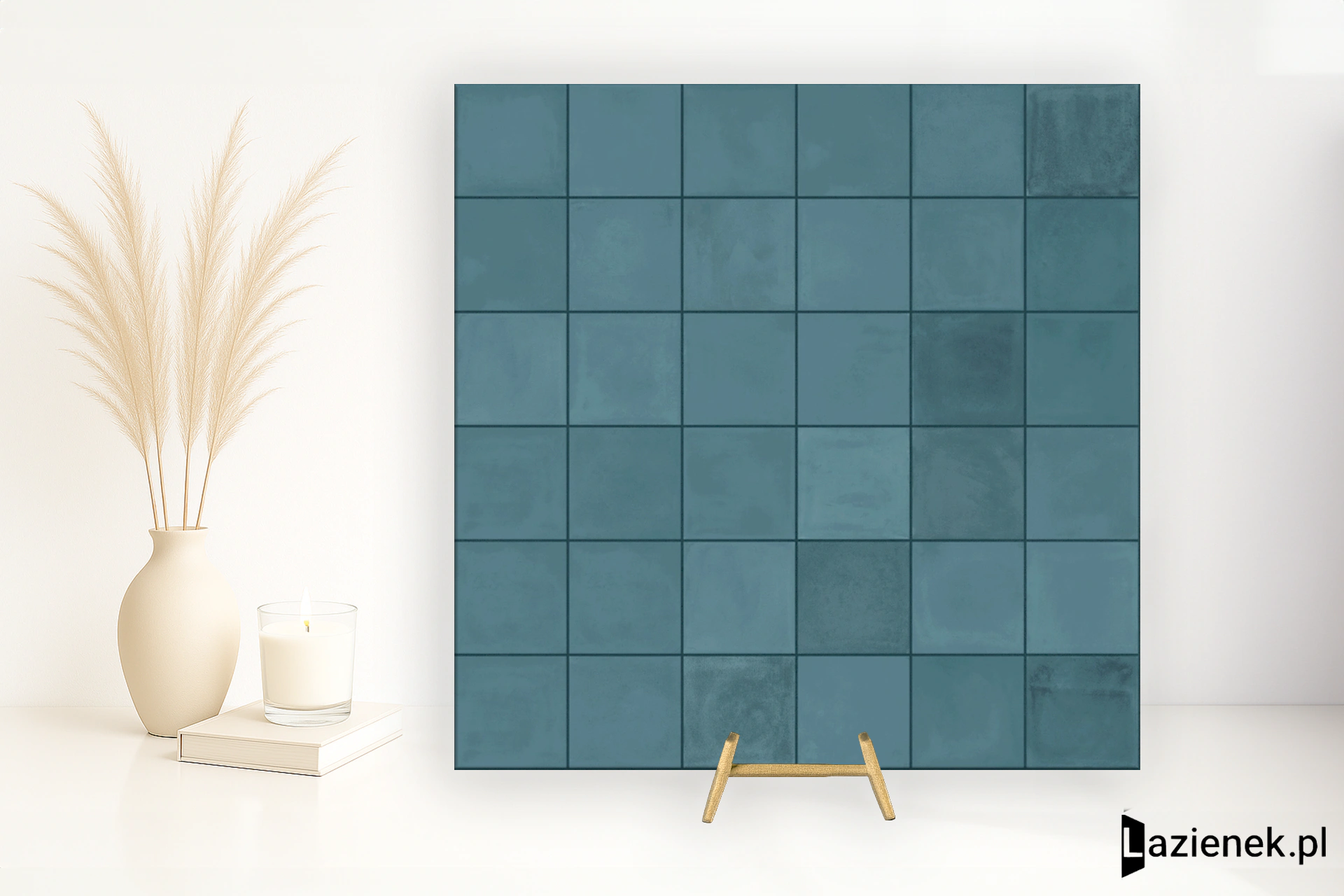 Marazzi D_Segni Blend Azzurro strukturalna 10x10 cm gr. 10 mm - płytka nierektyfikowana/M612