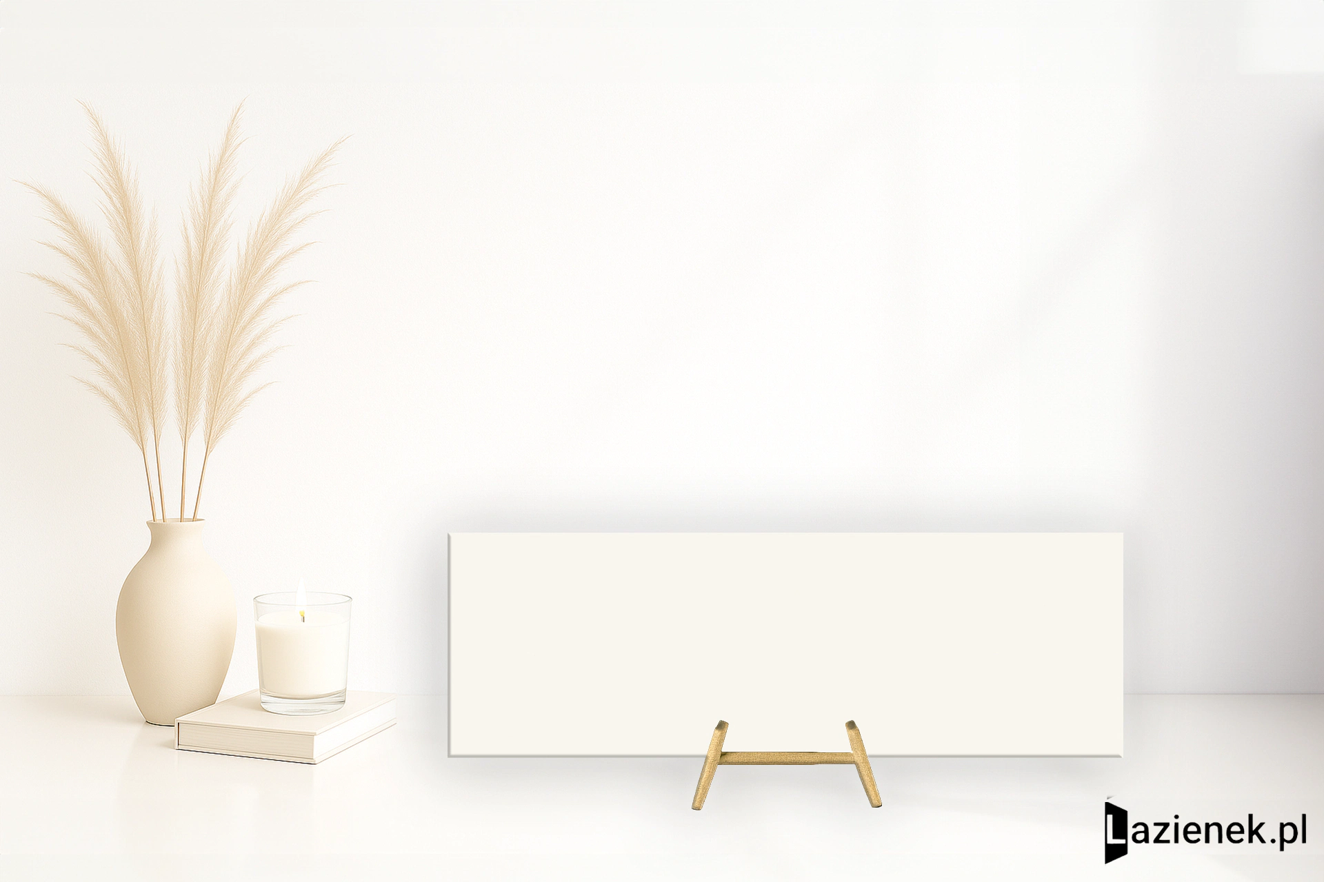 Marazzi Colorplay White mat 30x90 cm M4J6 - płytka rektyfikowana
