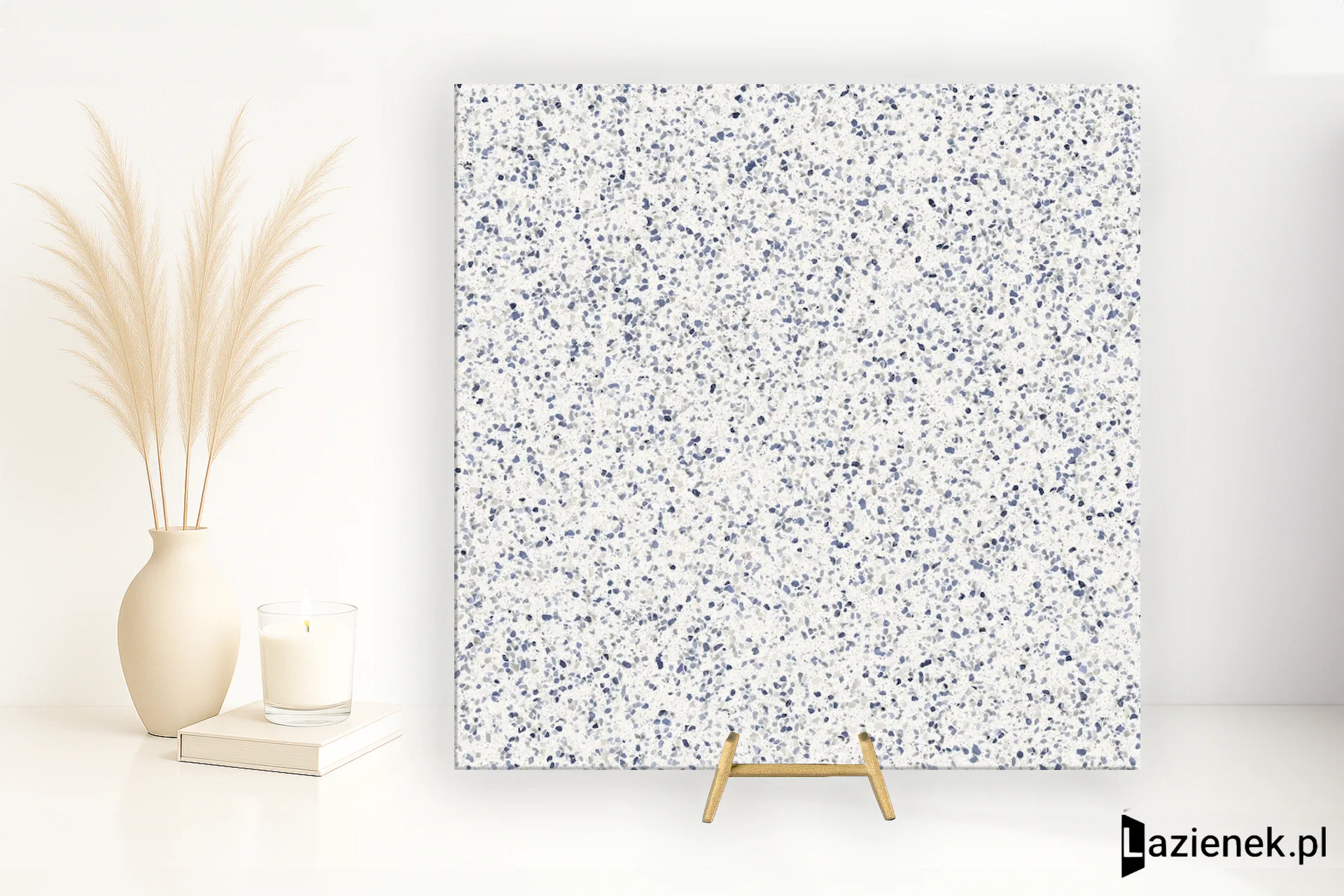 Marazzi Frammento Macro Azzurro mat 120x120 cm MMZY - płytka rektyfikowana