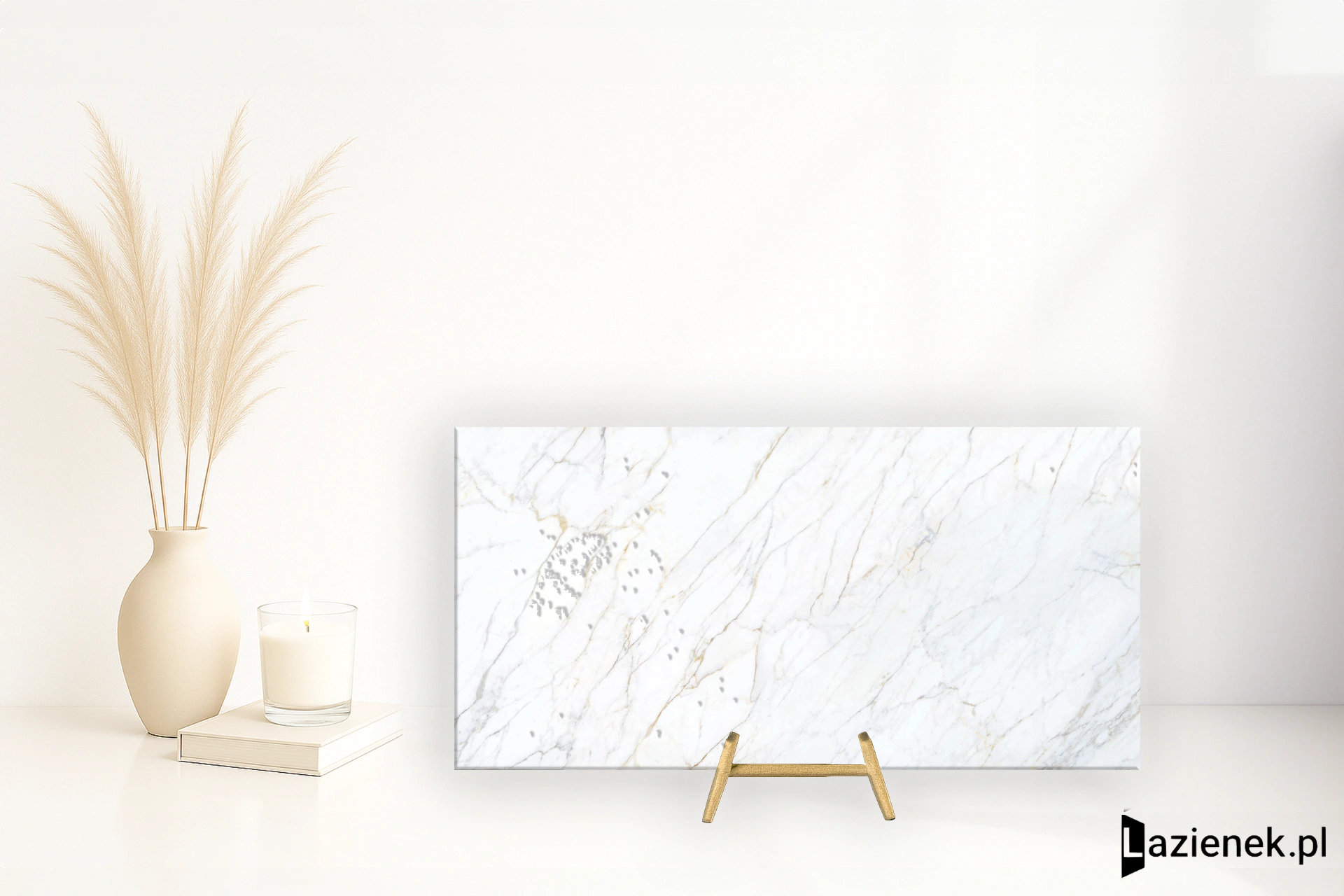 Marazzi Grande Marble Look Calacatta Supreme Stuoiato mat 160x320 cm MPHC - płytka rektyfikowana