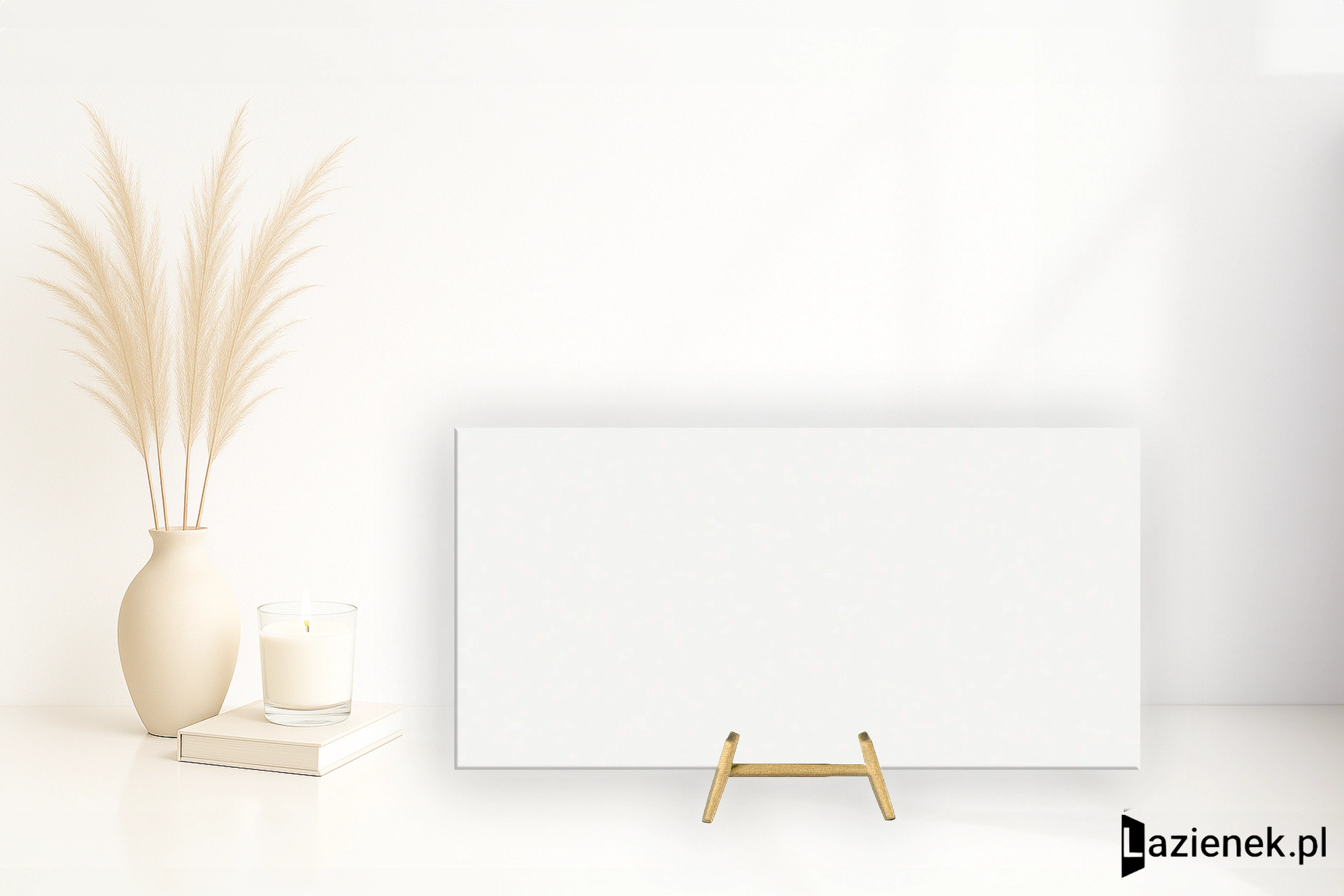 Marazzi Grande Solid Color White satyna 160x320 cm M1JW - płytka rektyfikowana
