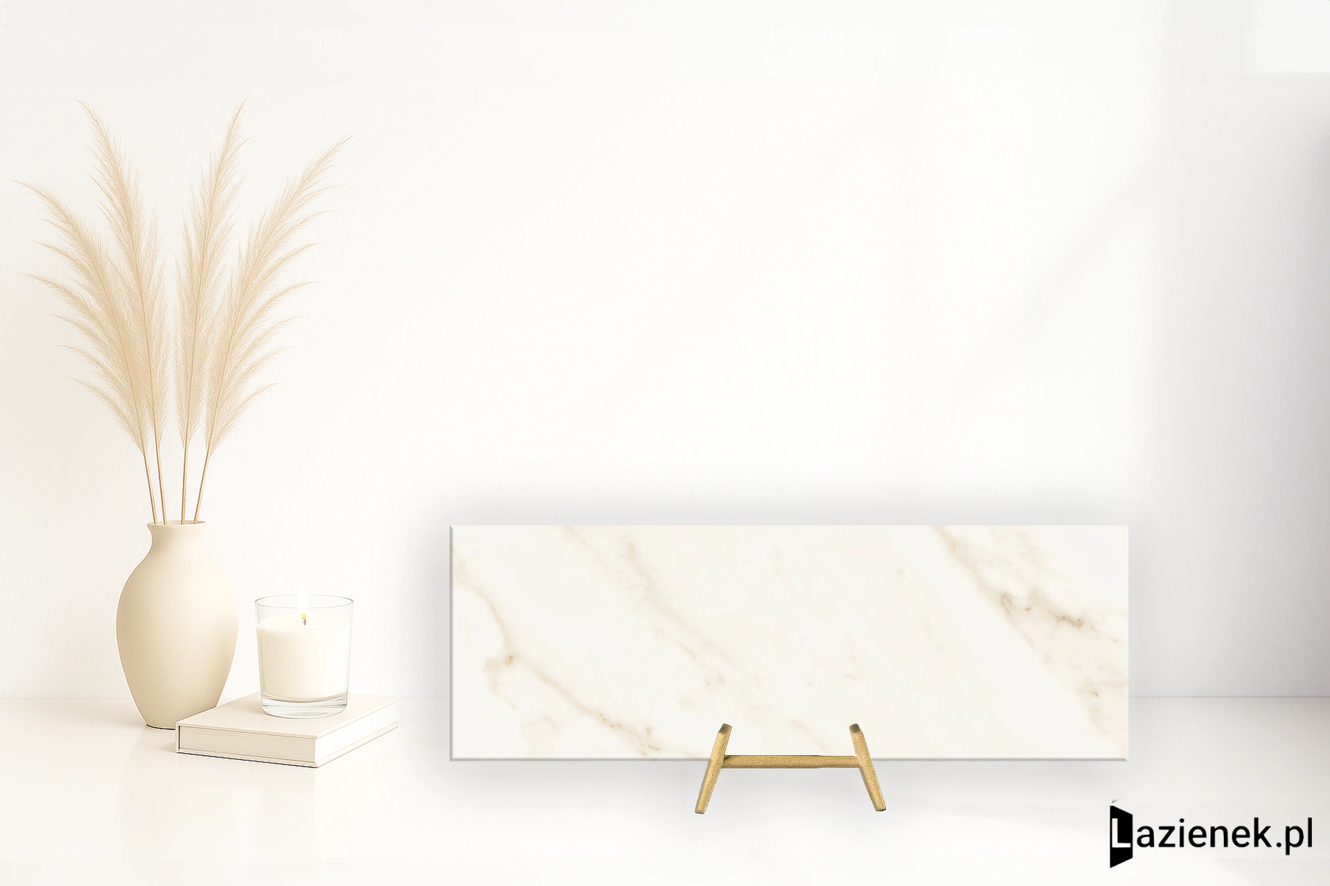 Marazzi Marbleplay Ivory mat 30x90 cm M4NX - płytka rektyfikowana