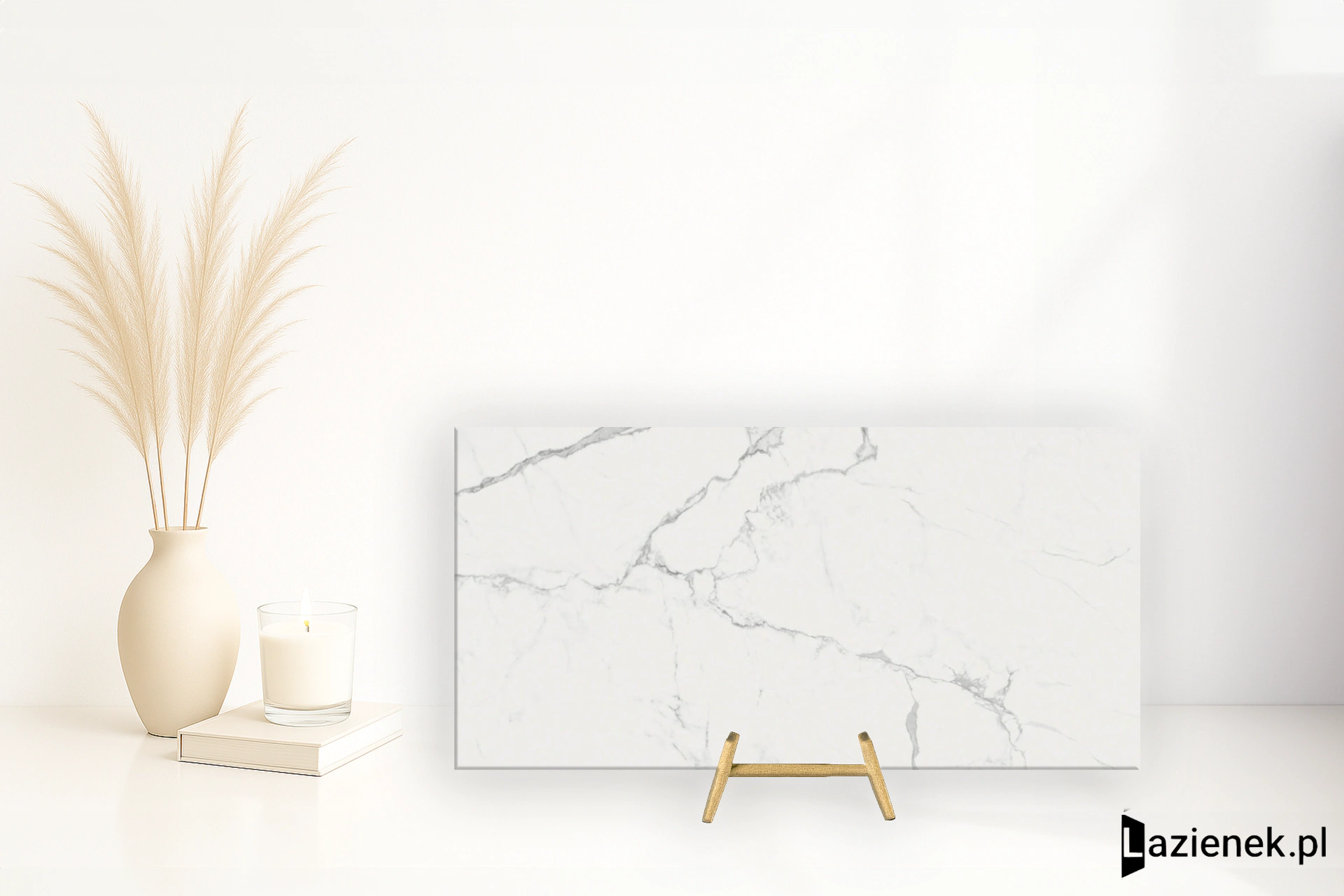 Marazzi Marbleplay Statuario mat 60x120 cm M4L8 - płytka rektyfikowana
