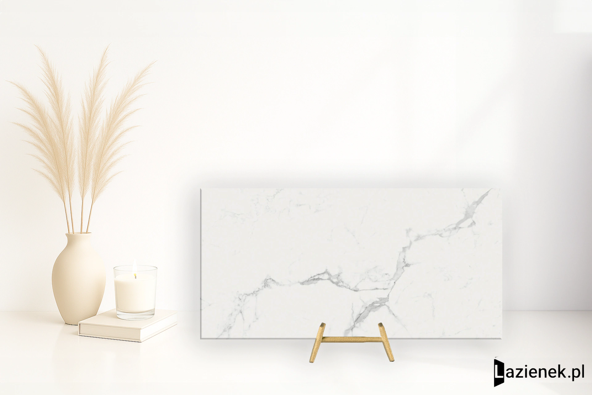 Marazzi Marbleplay Statuario poler 58x116 cm M4L1 - płytka rektyfikowana
