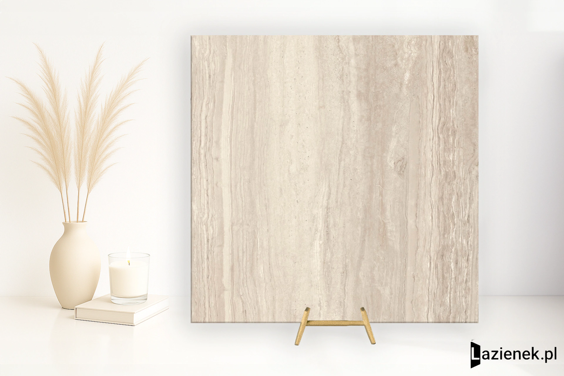 Marazzi Marbleplay Travertino mat 60x60 cm M4M2 - płytka rektyfikowana