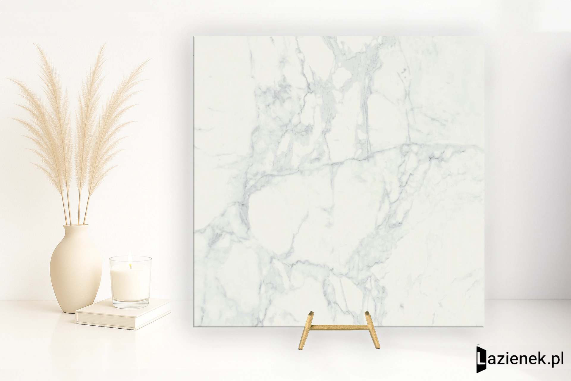 Marazzi Marbleplay White mat 60x60 cm M4LW - płytka rektyfikowana