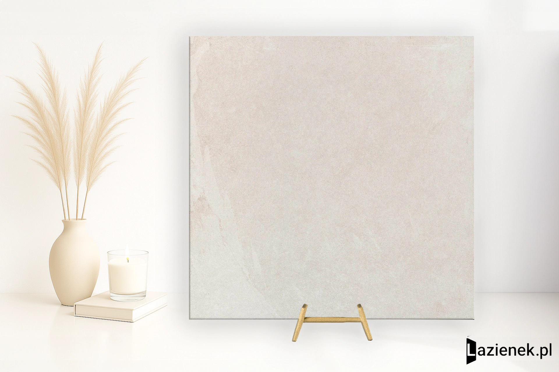 Marazzi Mystone Ardesia Bianco mat 60x60 cm M03L - płytka rektyfikowana