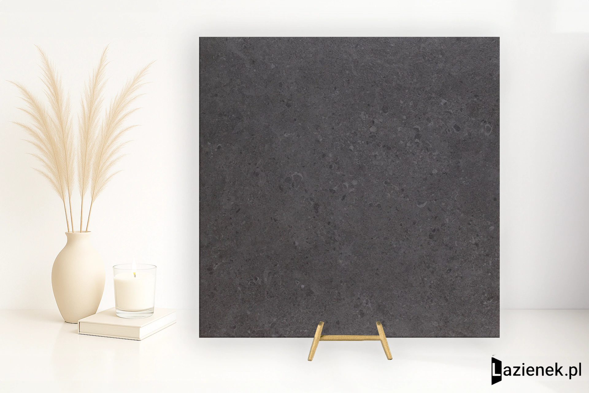 Marazzi Mystone Gris Fleury Nero mat 75x75 cm MLK5 - płytka rektyfikowana