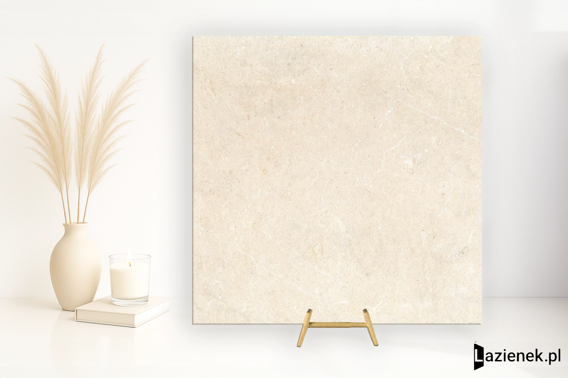 Marazzi Mystone Limestone Ivory mat 75x75 cm M7E7 - płytka rektyfikowana