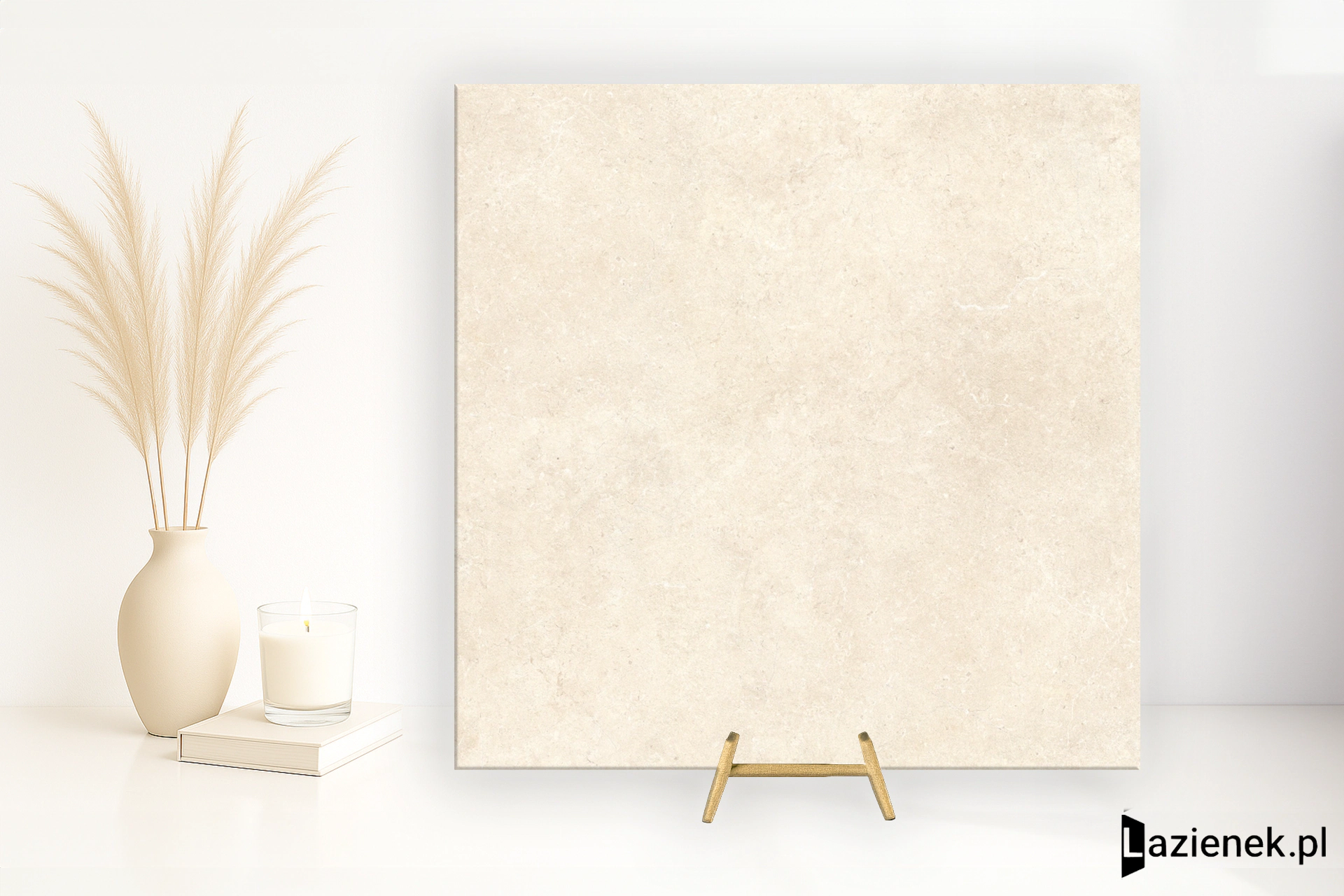 Marazzi Mystone Limestone Ivory struktura 120x120 cm MFH3 - płytka rektyfikowana